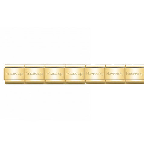 COMPOSABLE CLASSIC BRACELET BASE POLISHED GOLD PLATED STAINLESS STEEL* (14 links)