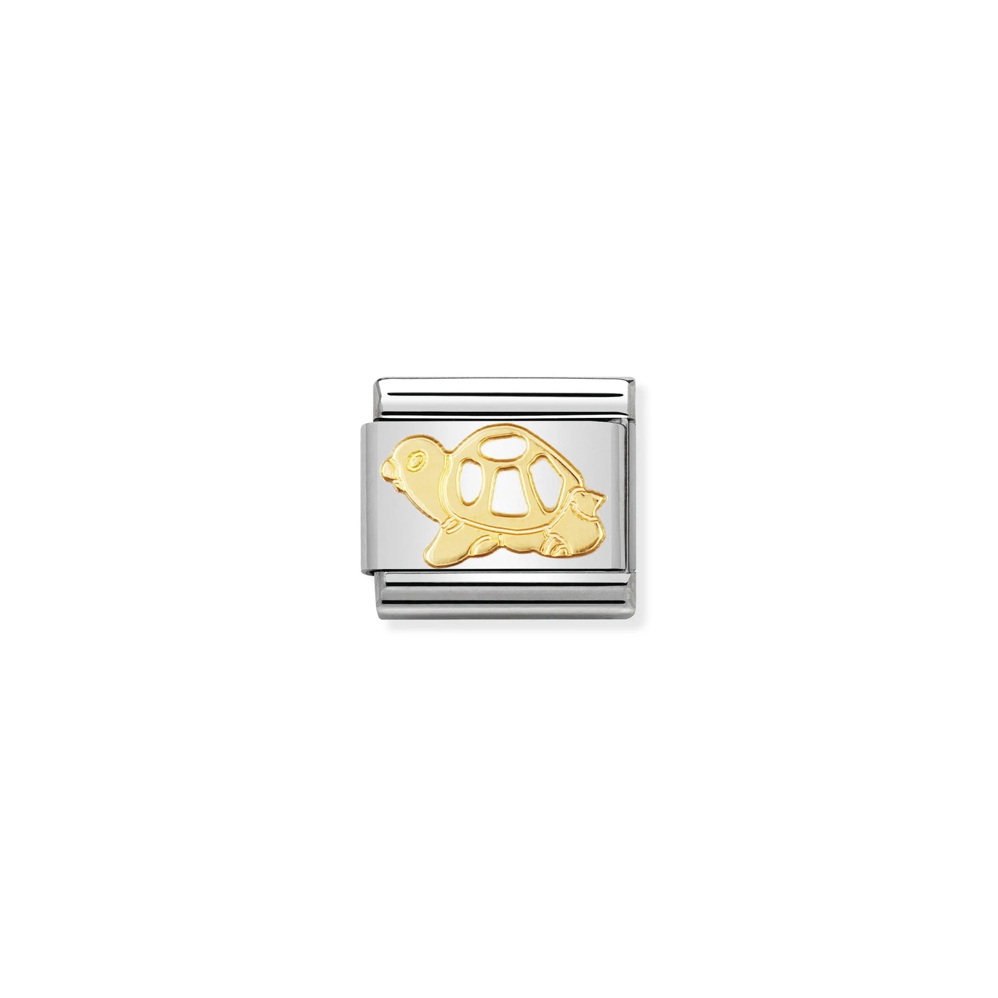 COMPOSABLE CLASSIC LINK 030112/17 TORTOISE IN 18K GOLD