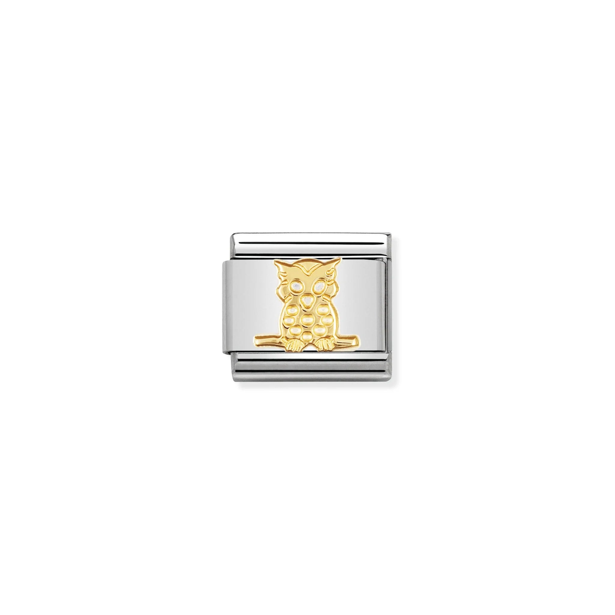 COMPOSABLE CLASSIC LINK 030114/06 OWL IN 18K GOLD