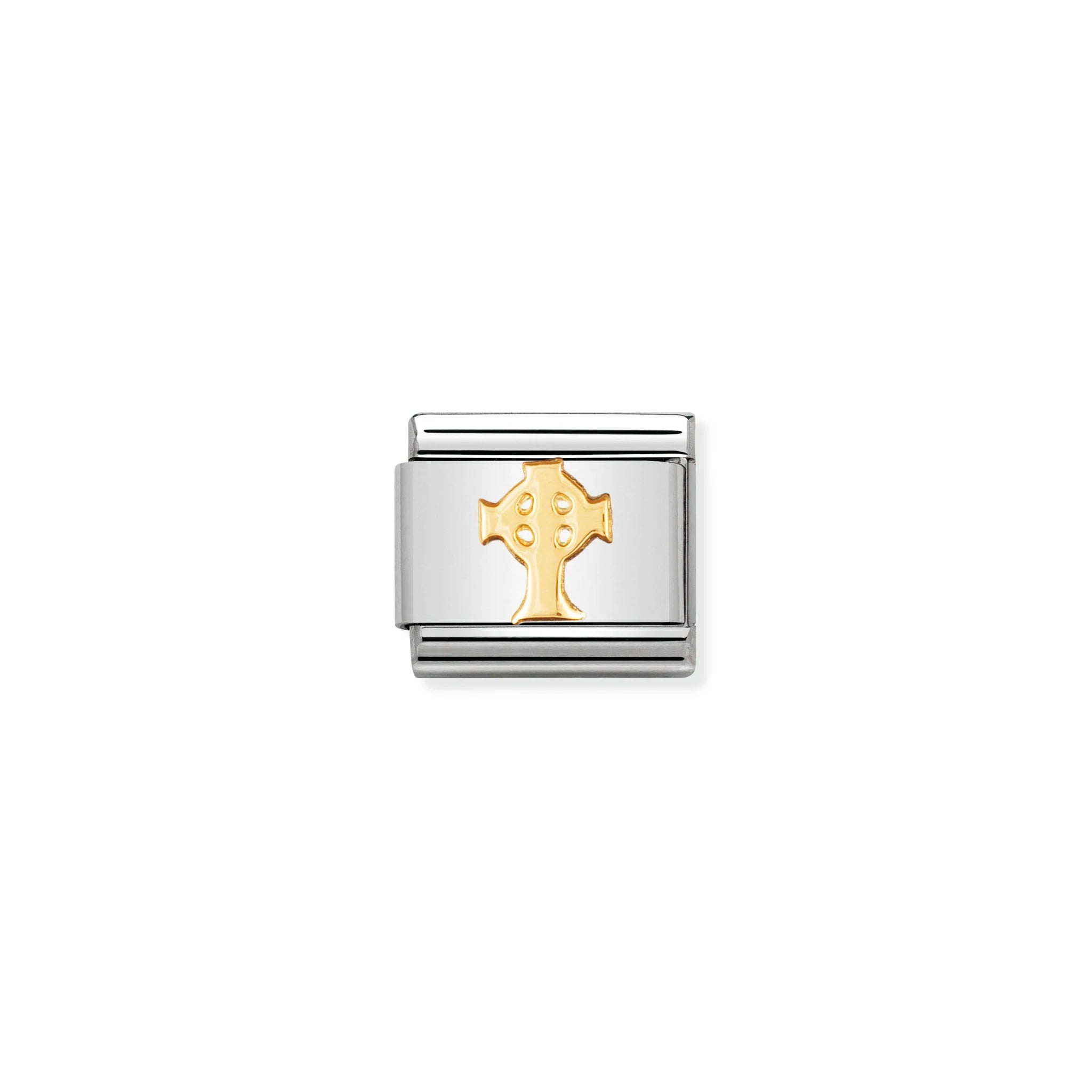 COMPOSABLE CLASSIC LINK 030119/01 CELTIC CROSS IN 18K GOLD