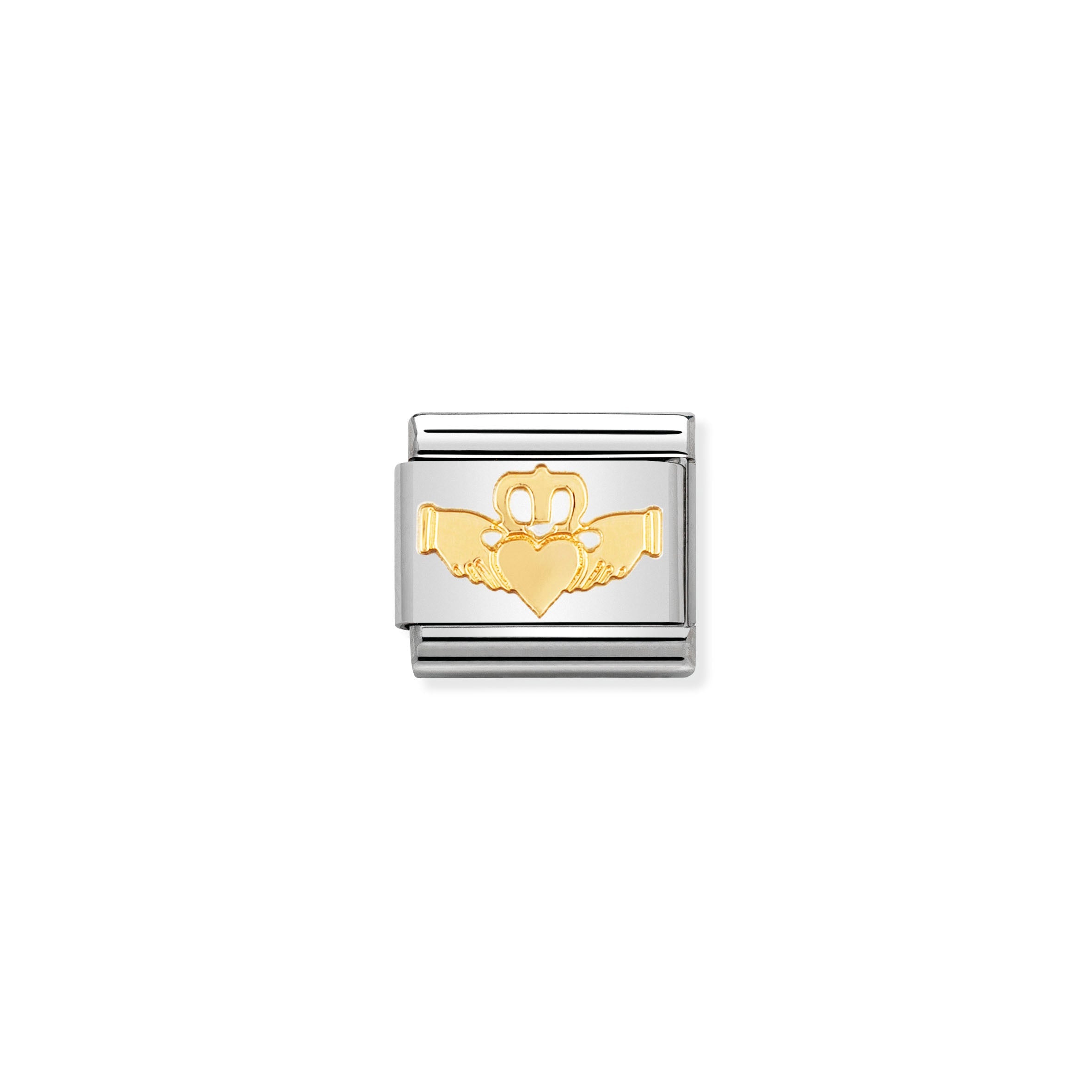 COMPOSABLE CLASSIC LINK 030119/05 CLADDAGH IN 18K GOLD