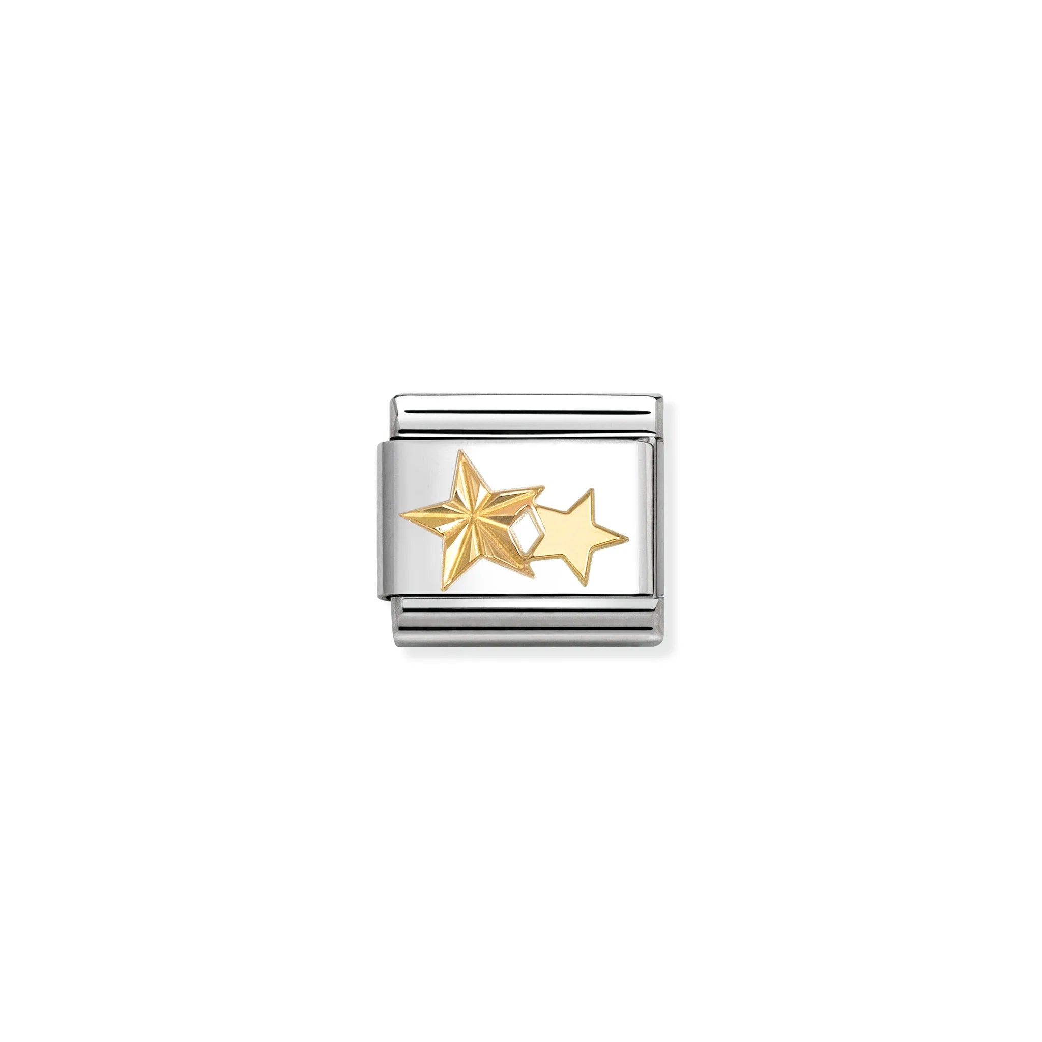 COMPOSABLE CLASSIC LINK 030149/65 ETCHED STARS IN 18K GOLD