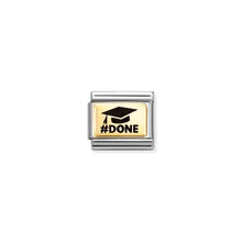 Nomination Composable Classic Link Graduation Hat #Done in 18k Gold
