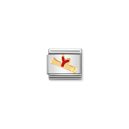 Composbale Classic Link Diploma Scroll in 18k Gold