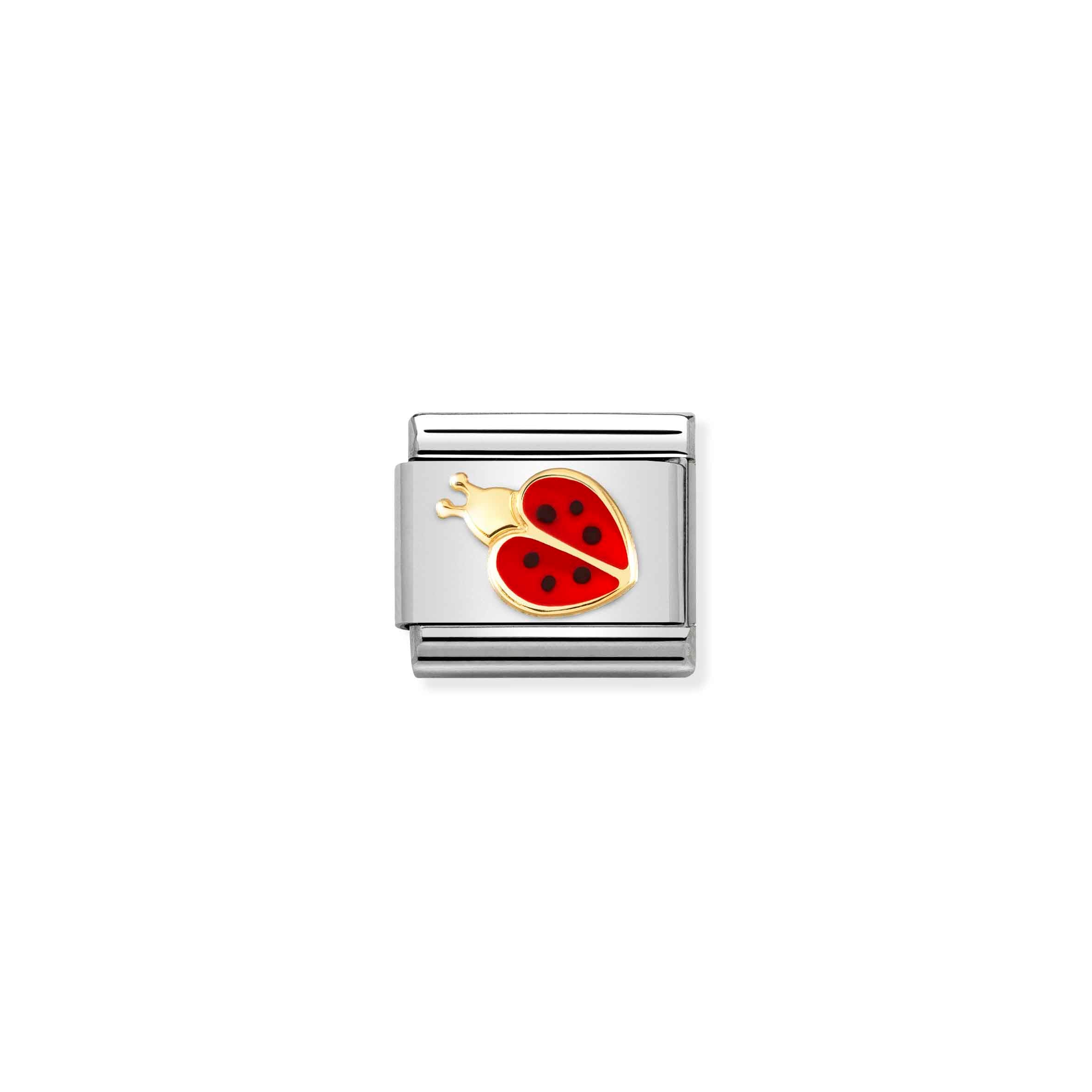 Composable Classic Link 18k Gold Ladybug 030272/69