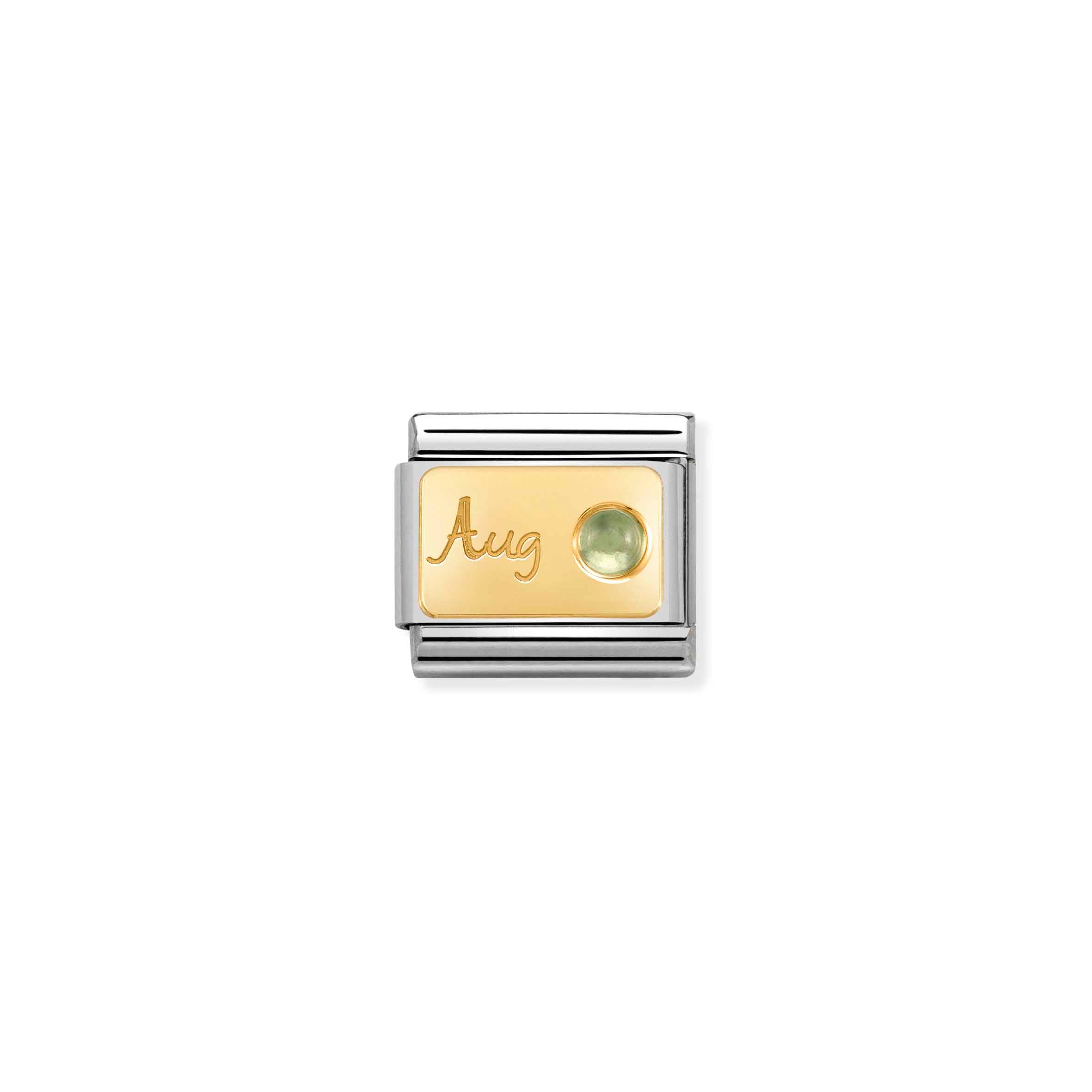 COMPOSABLE CLASSIC LINK 030519/08 AUGUST PERIDOT IN 18K GOLD