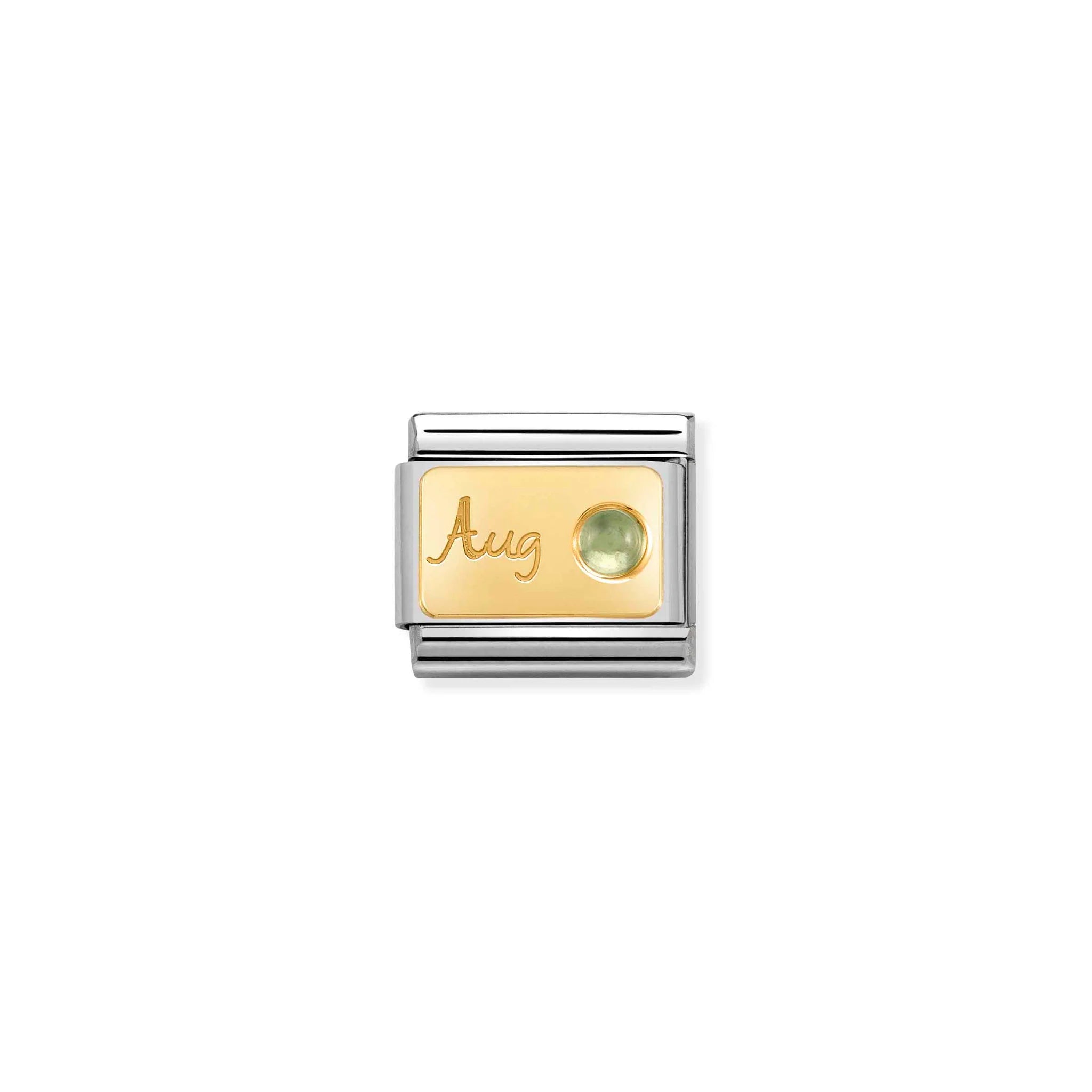 COMPOSABLE CLASSIC LINK 030519/08 AUGUST PERIDOT IN 18K GOLD