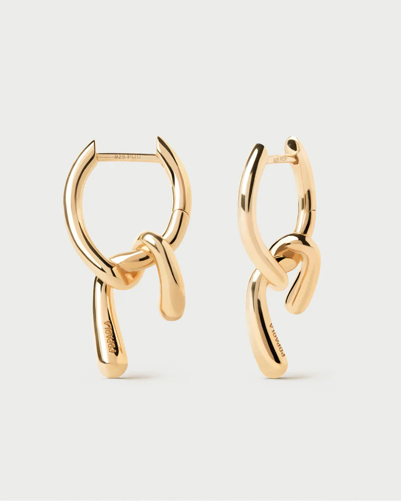 PdPaola Mini Twist Hoops