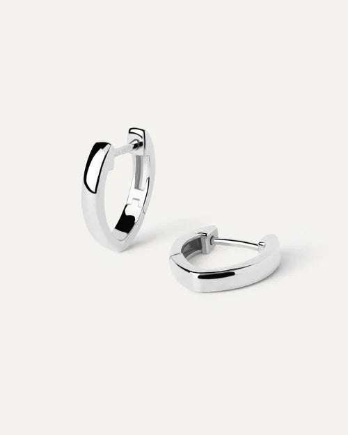 Pdpaola Duke Silver Hoops