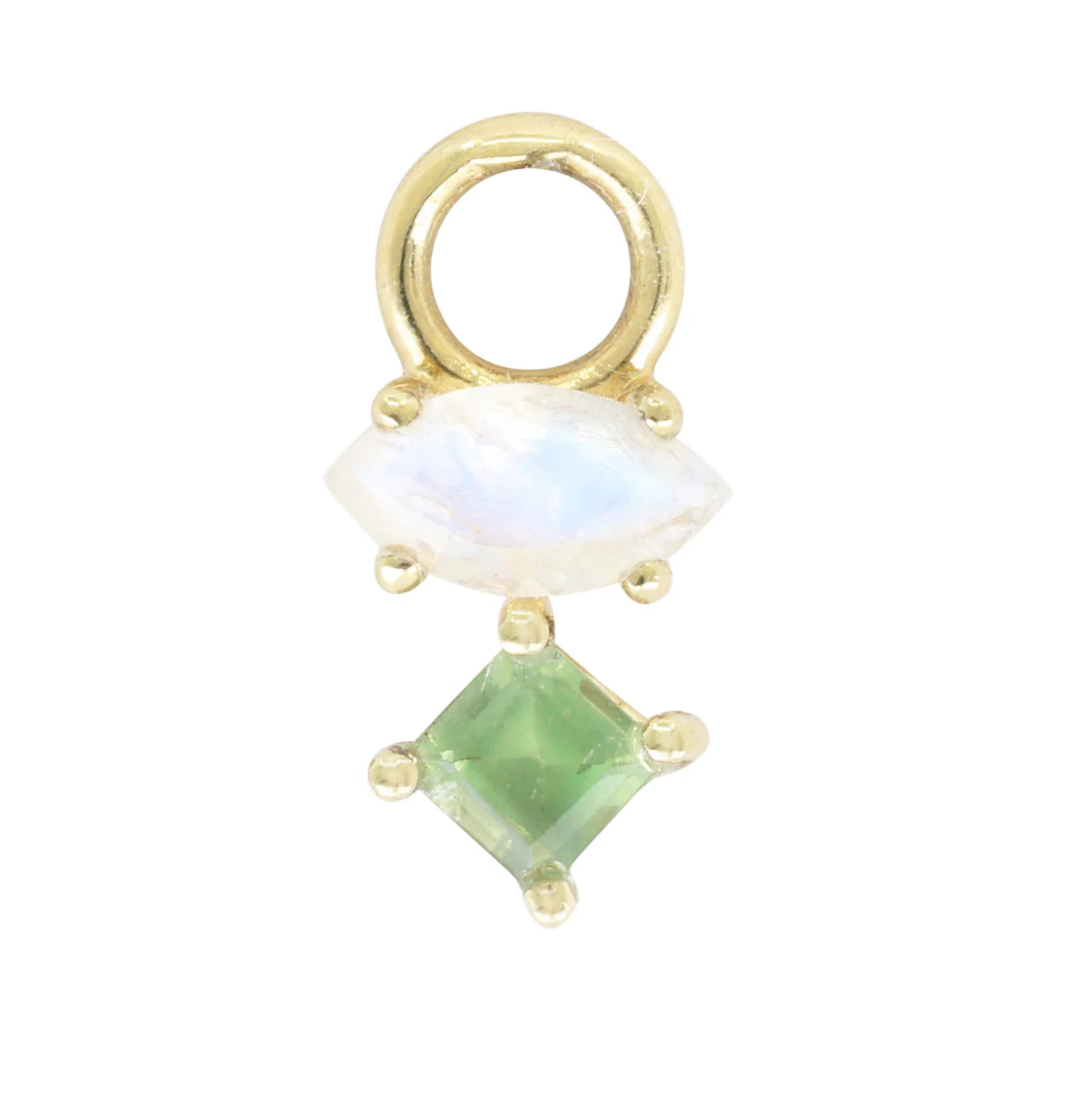 Toni May Astrid Marquise Apatite Gold Charm- Double Set