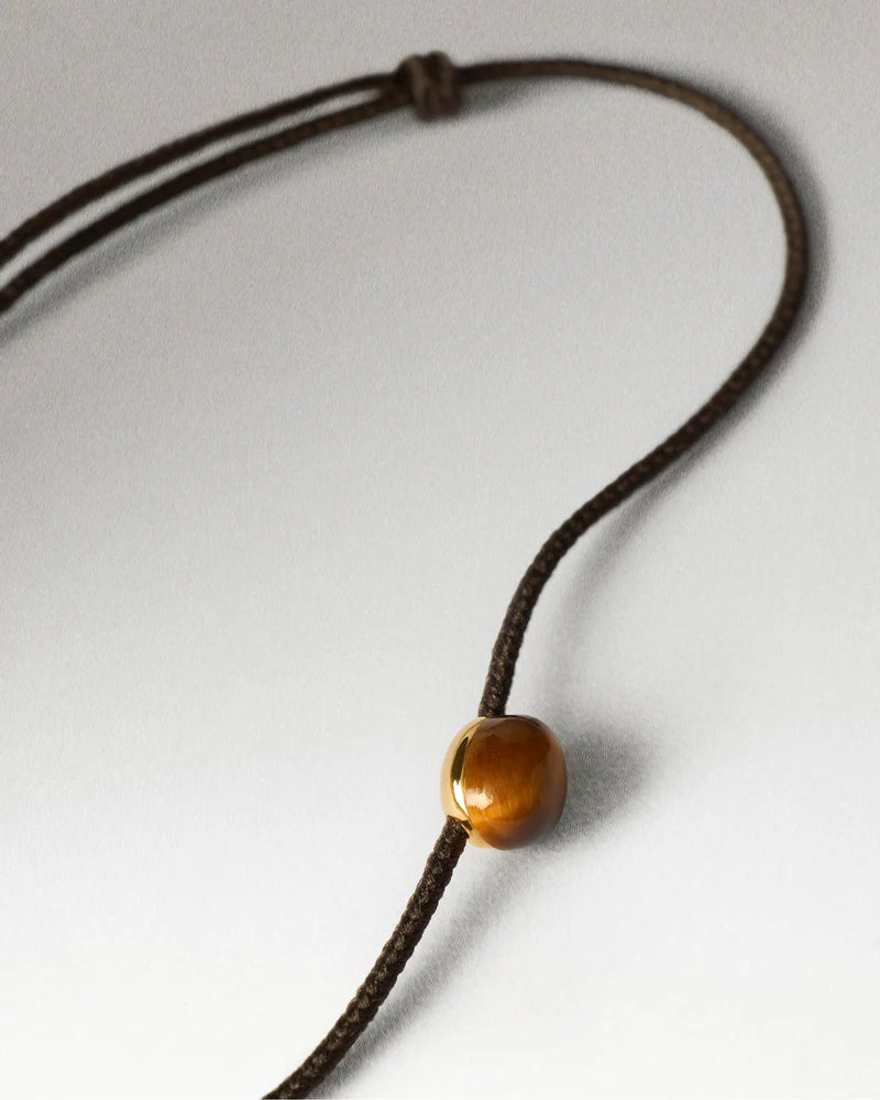 PDPAOLA Tiger Eye Orion Cord Bracelet
