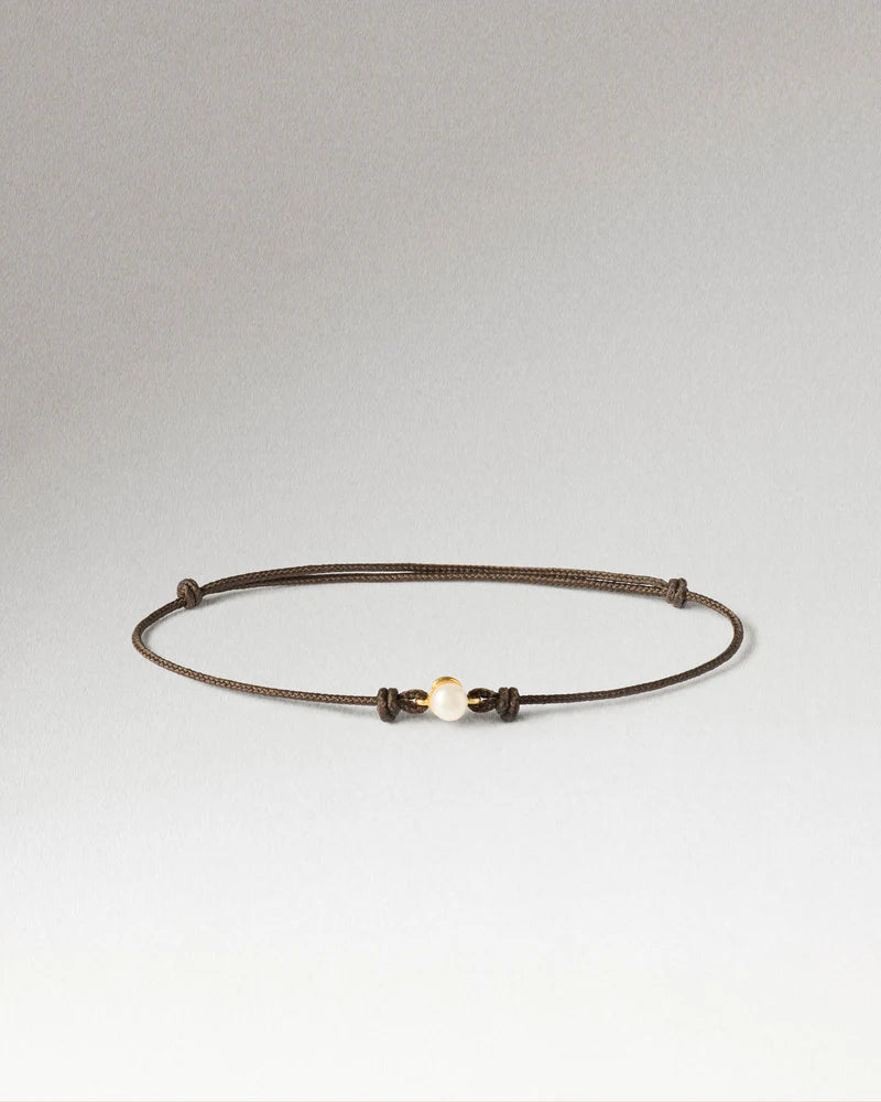 PDPAOLA Pearl Orion Cord Bracelet