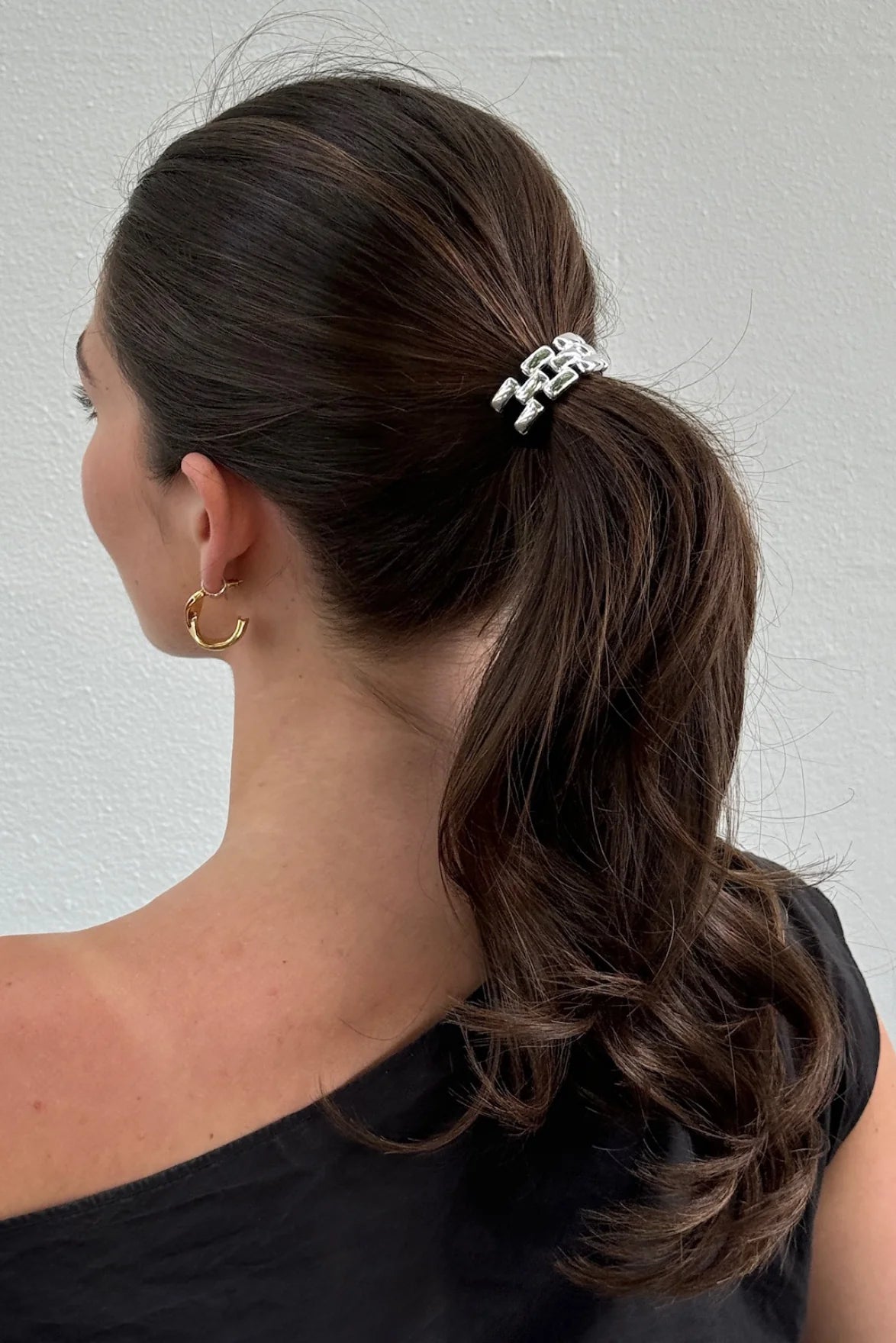 Rosie Hair Cuff - Silver