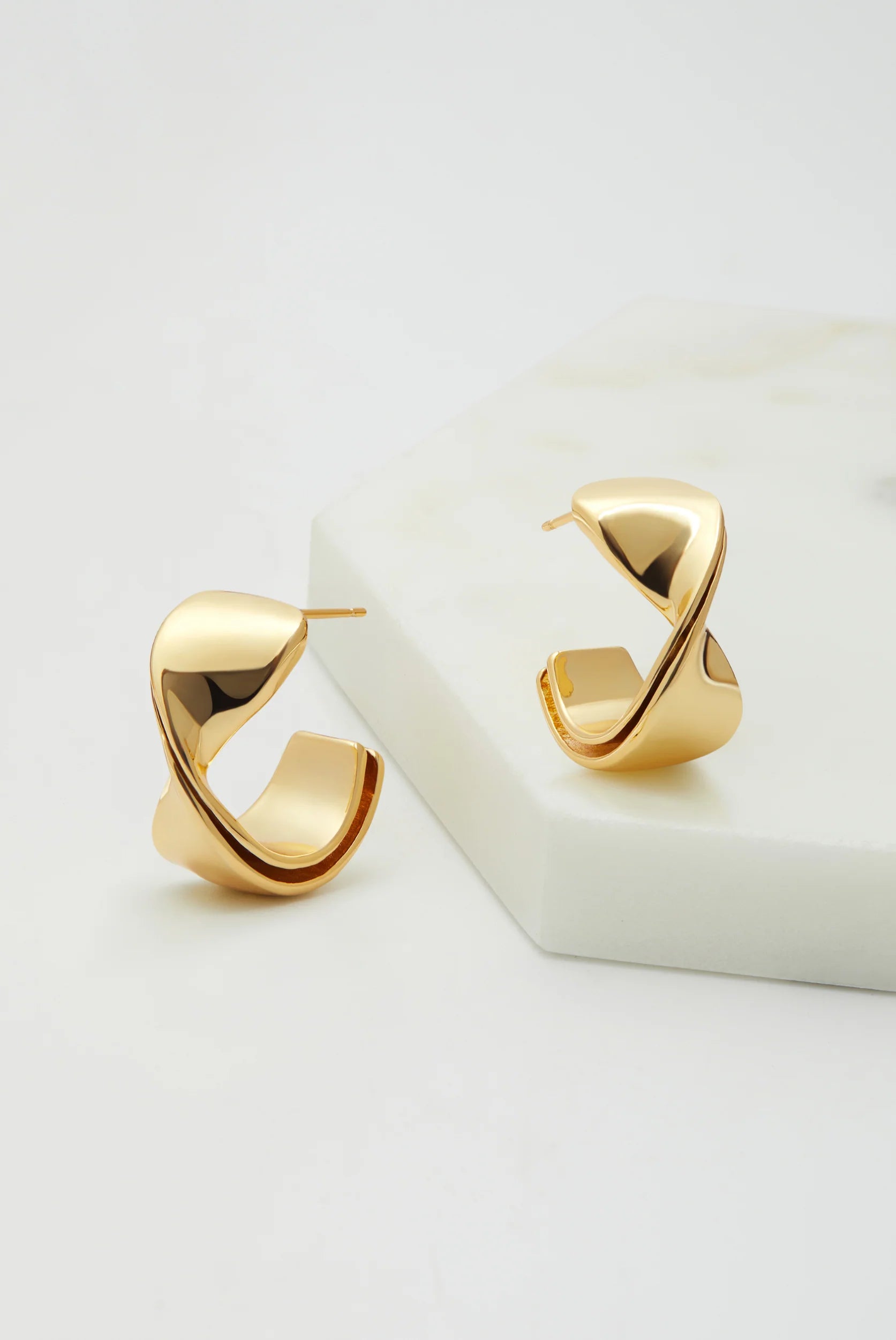 Zafino Marnie Hoops - Gold