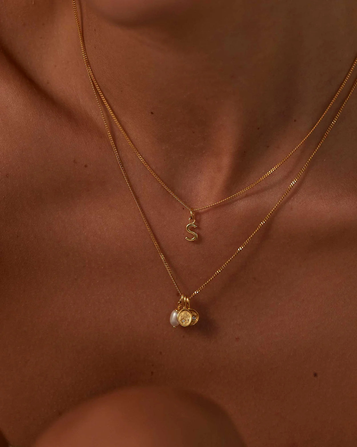Kirstin Ash Lilac Skies Charm (18k Gold Vermeil)