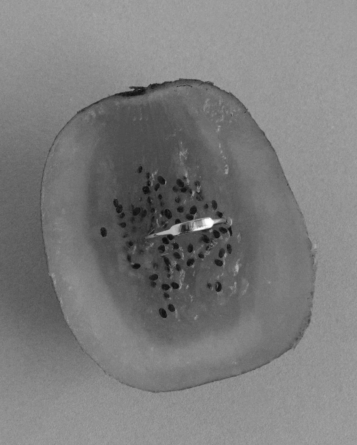 Kirstin Ash Sterling Silver Engravable Petite Bar Ring- Sterling Silver