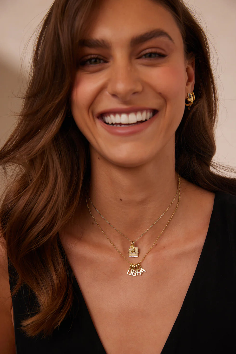 Toni May Initial Gold Charms