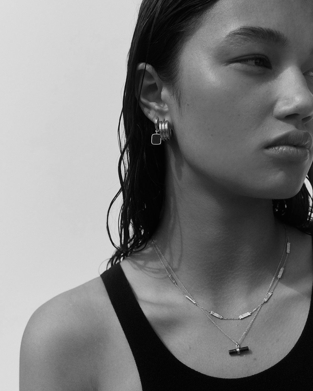 Kirstin Ash LAPIS HOOPS