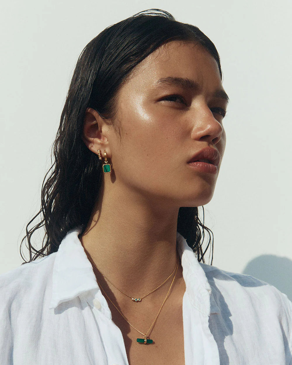 Kirstin Ash Sorbet Necklace- 18k gold vermeil