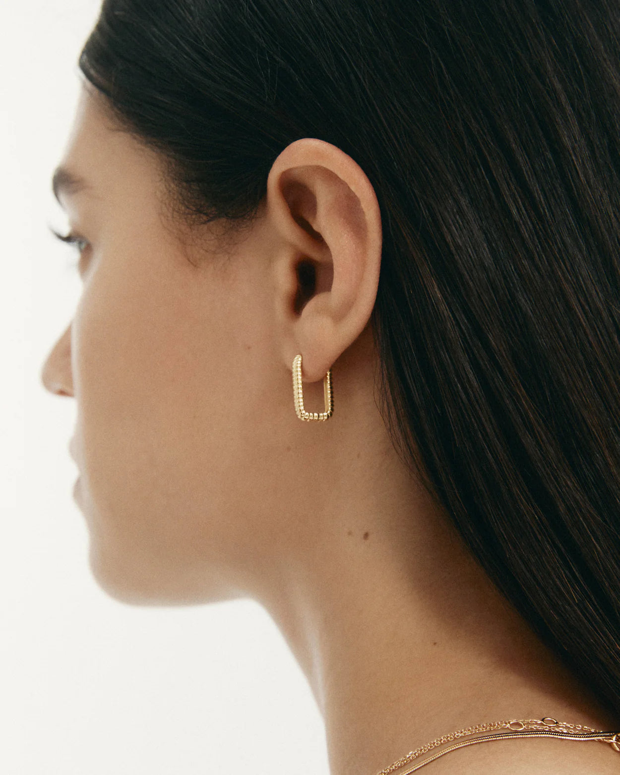 Kirstin Ash Elemental Hoops (18k Gold Plated)