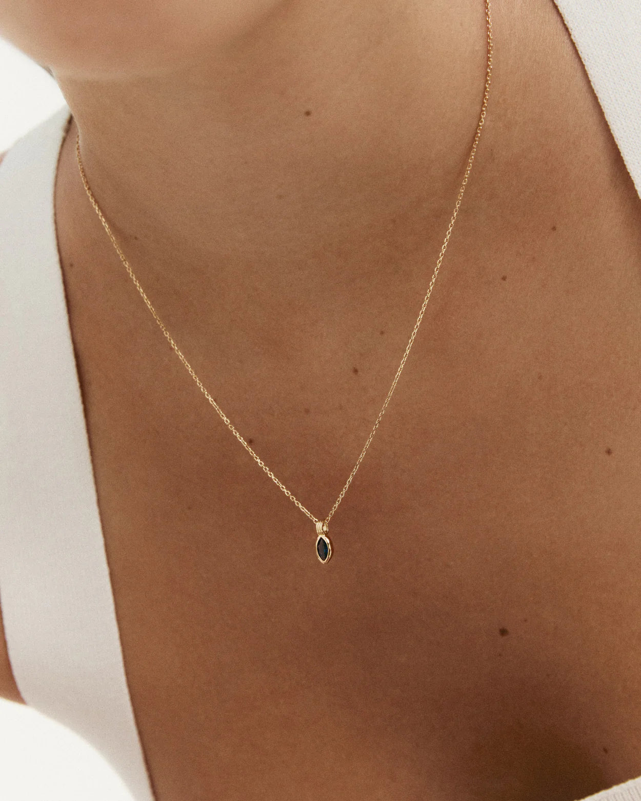 Kirstin Ash Ink Necklace (18k Gold Vermeil)