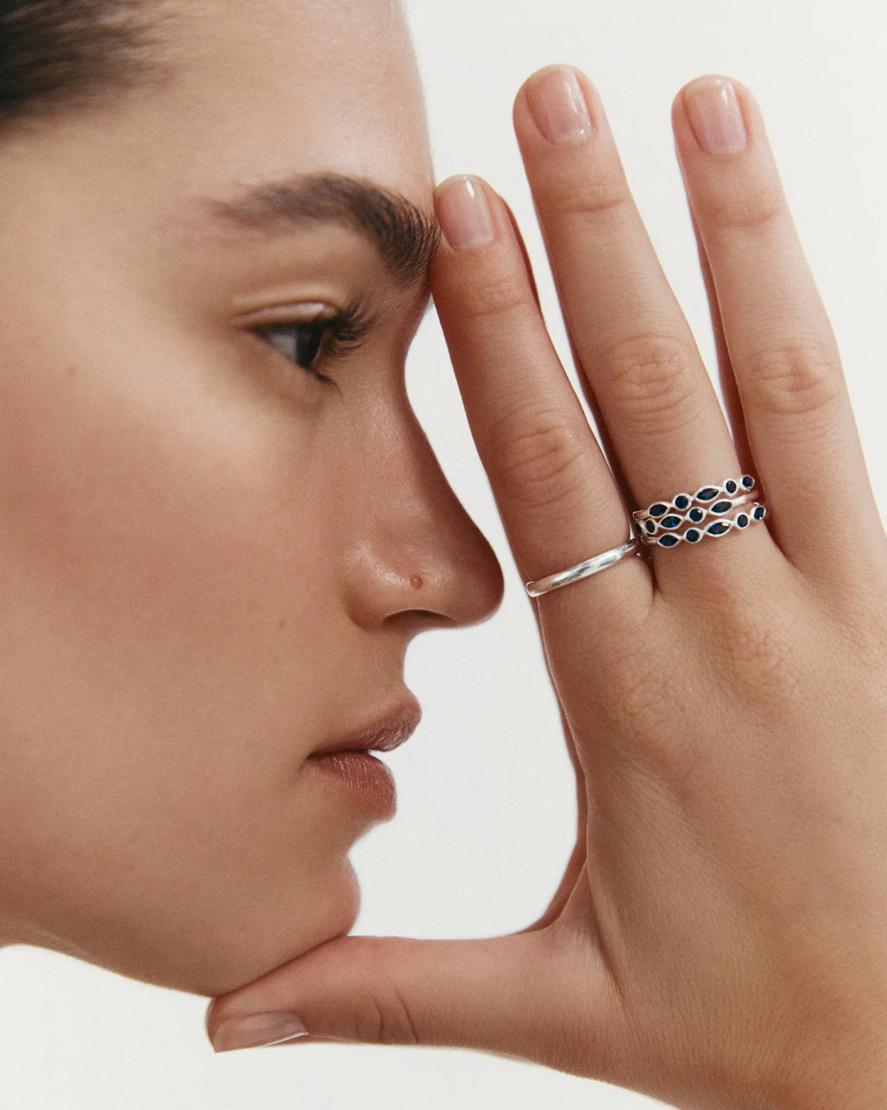 Kirstin Ash Synergy Ring (Silver Silver)