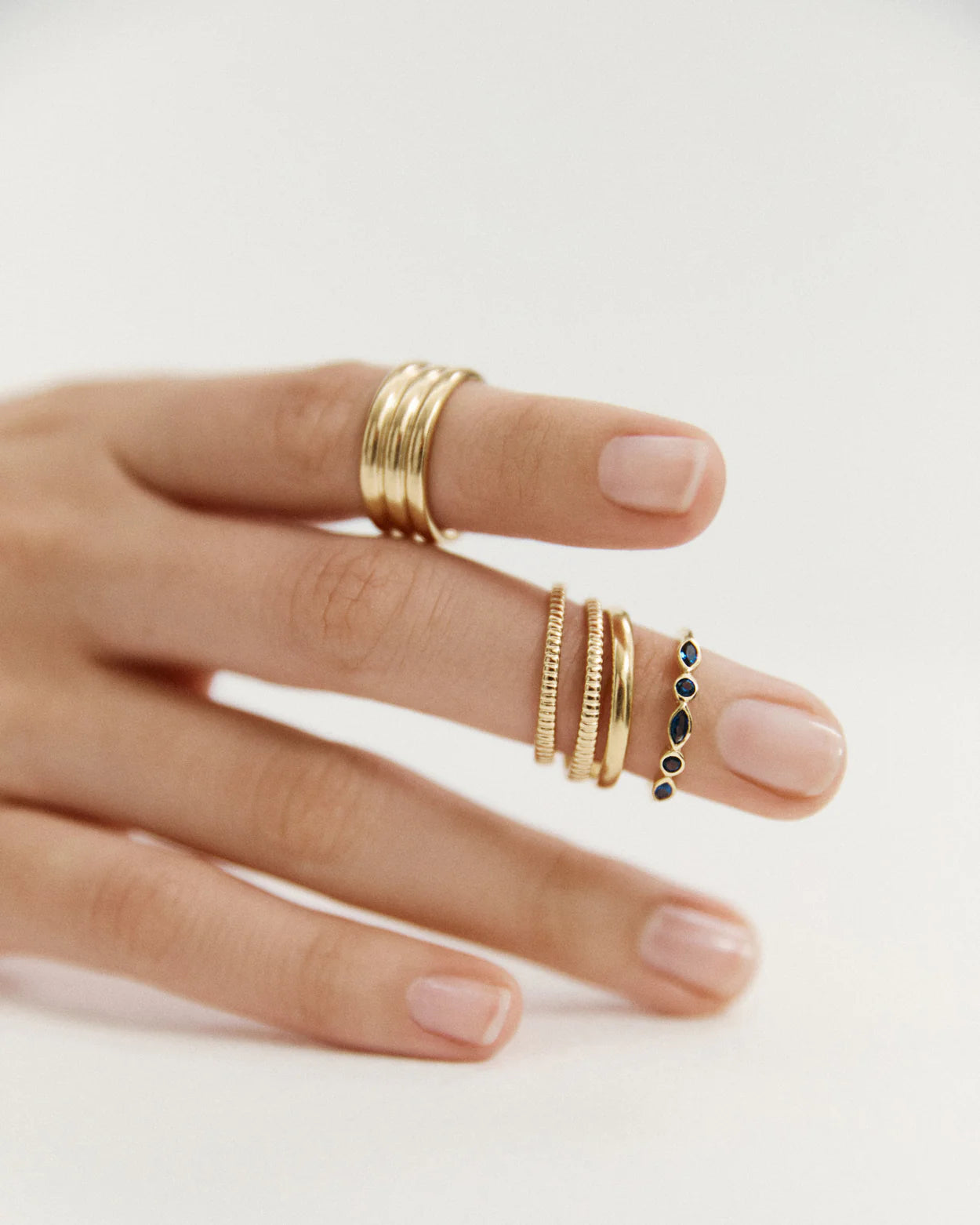 Kirstin Ash Synergy Ring (18k gold vermeil)