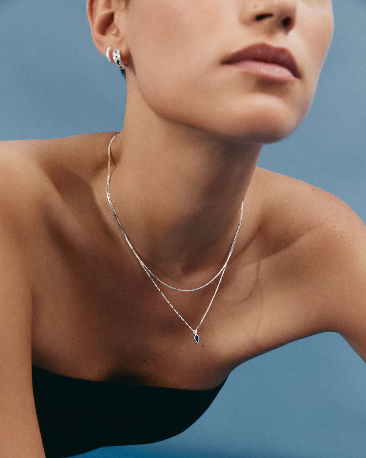 Kirstin Ash Ink Necklace (Sterling Silver)