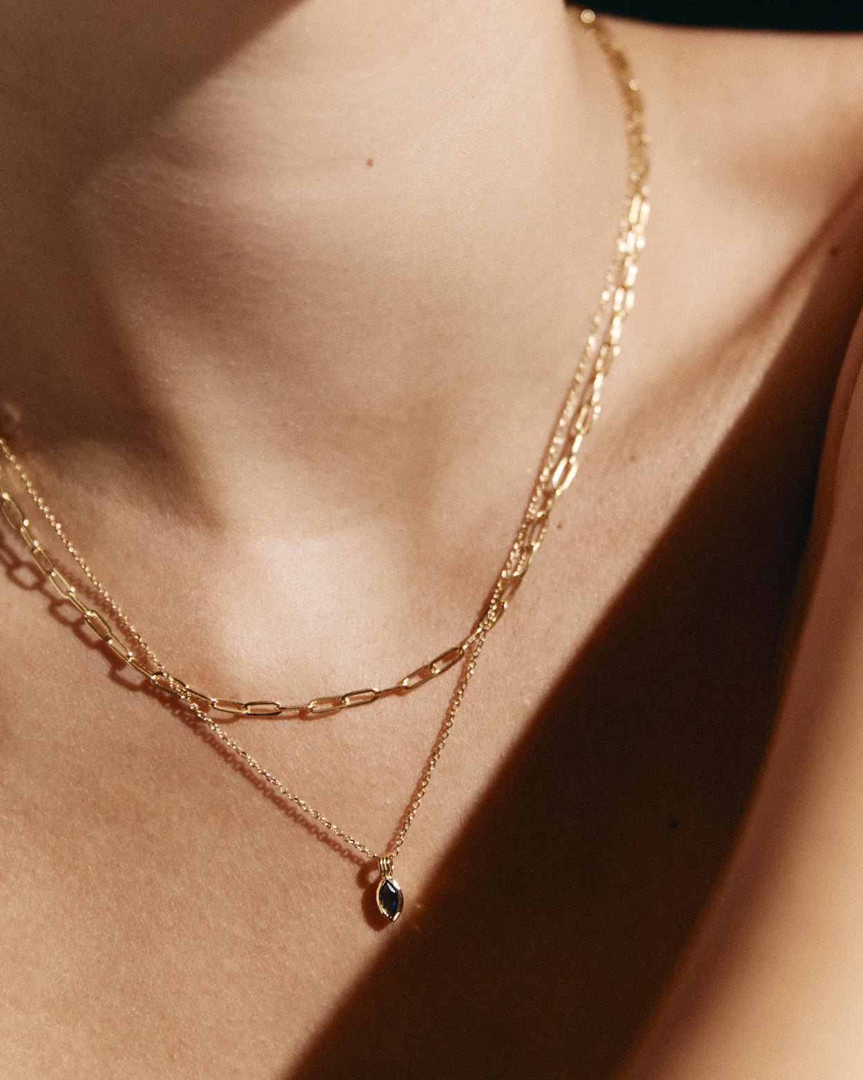 Kirstin Ash Ink Necklace (18k Gold Vermeil)
