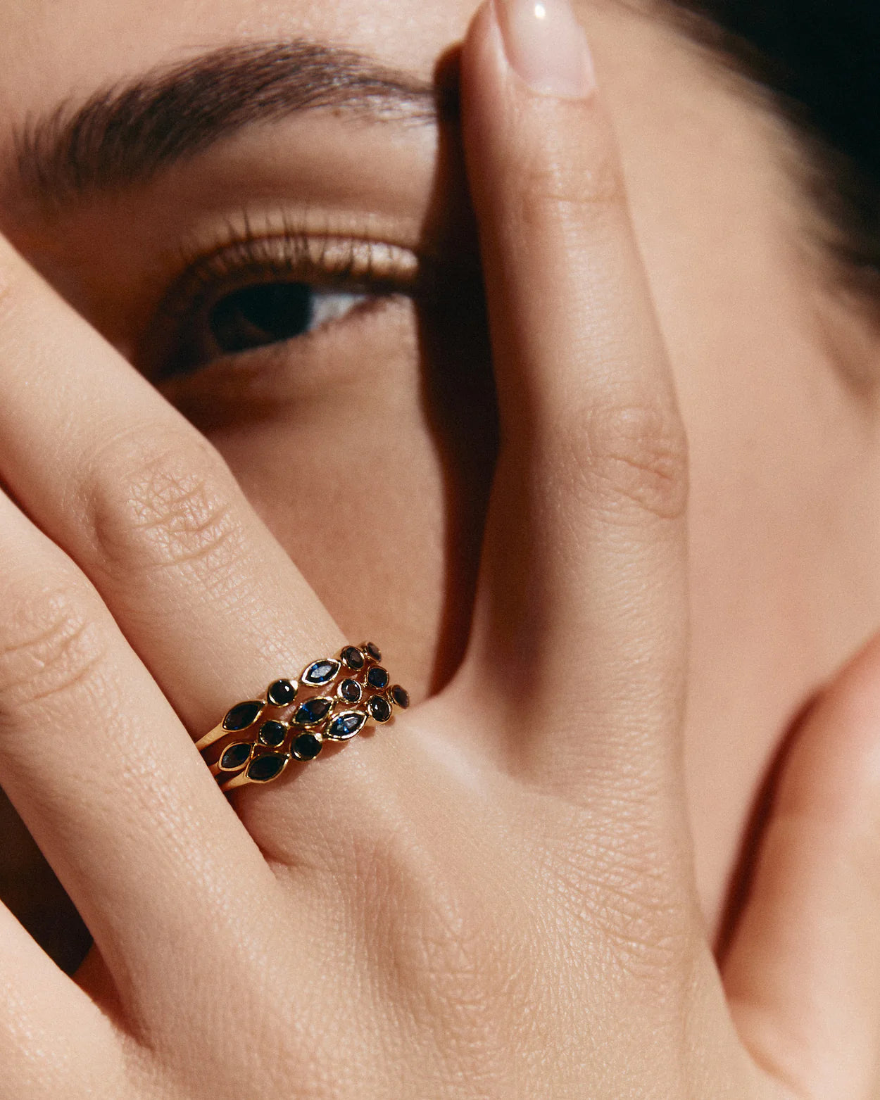 Kirstin Ash Synergy Ring (18k gold vermeil)