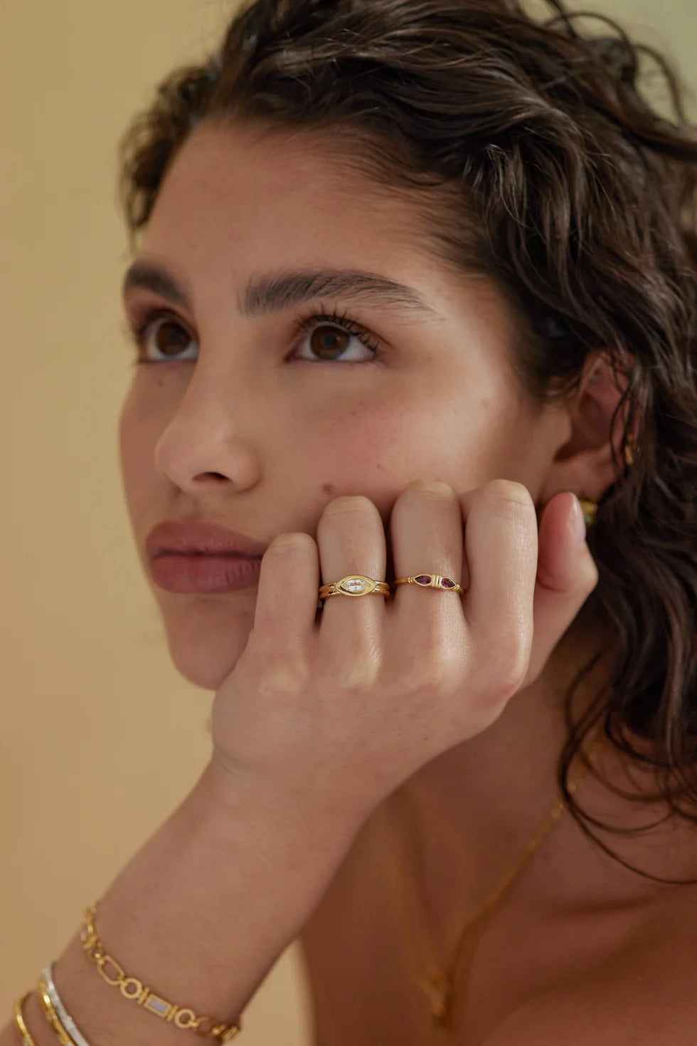 Toni May Amara Marquise Topaz Ring