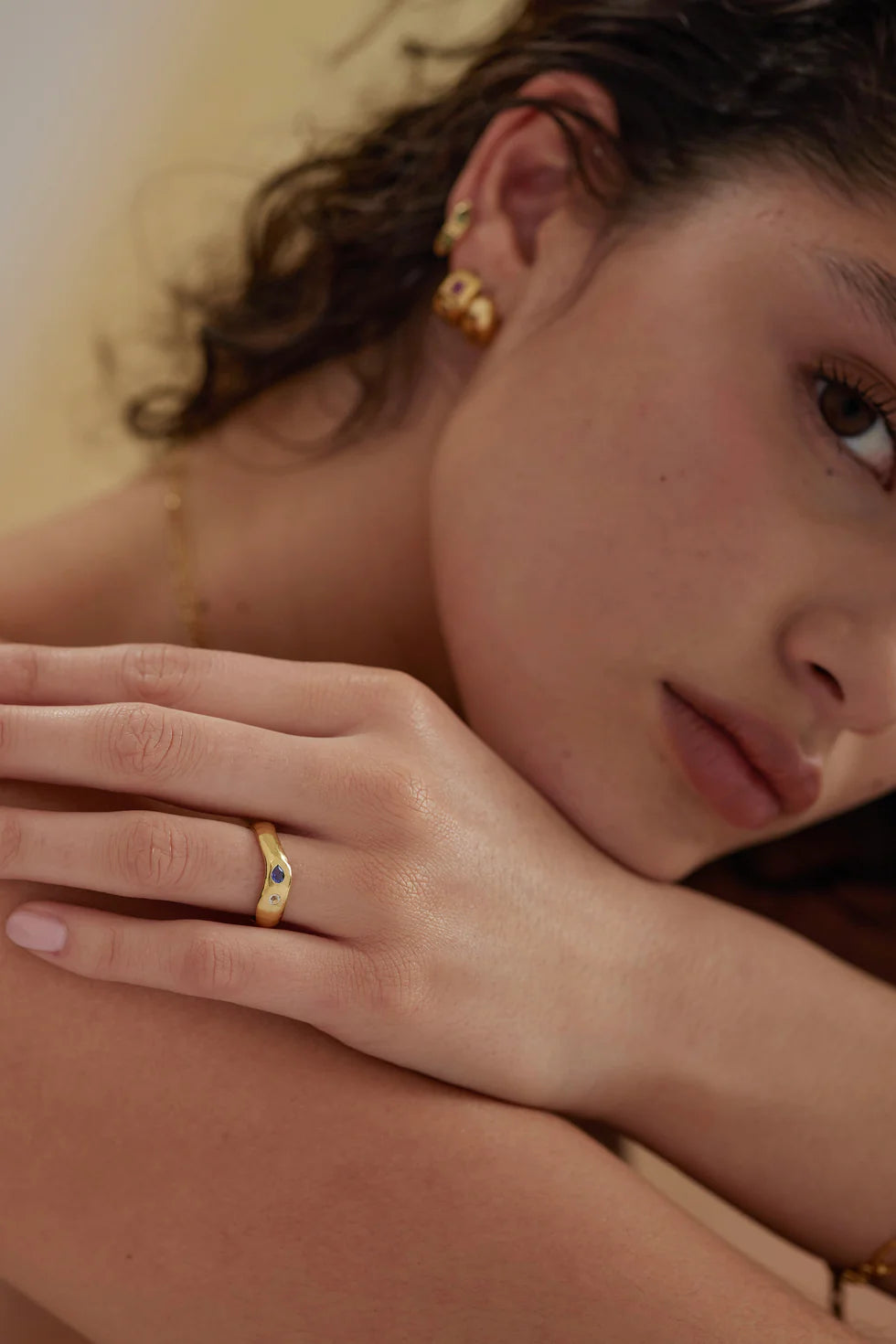 Toni May Will Topaz Gold Ring