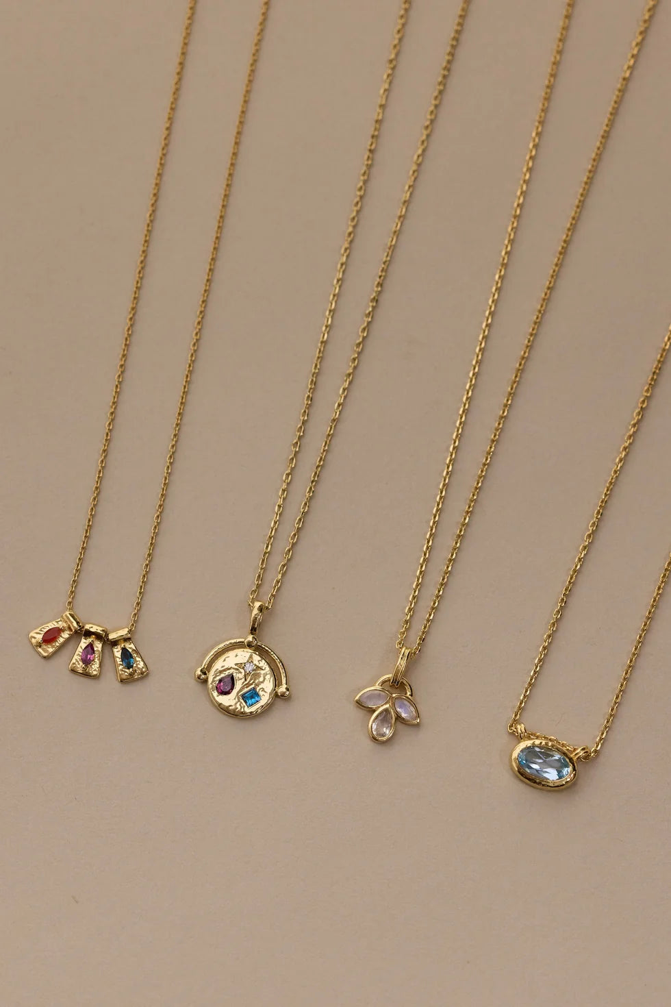 Toni May Aster Gold Necklace