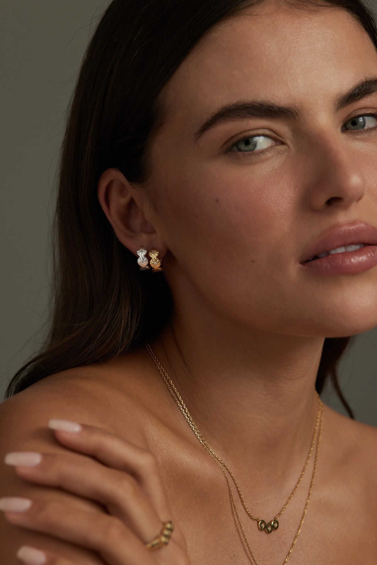 Toni May Étoile Gold Hoops