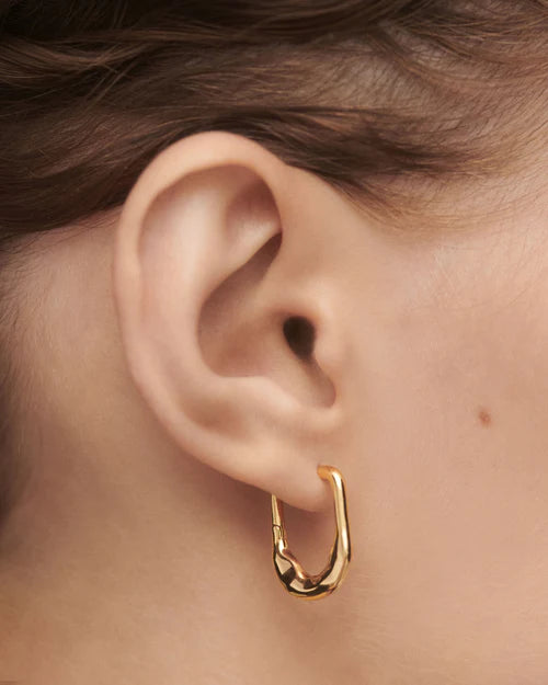 PdPaola Magma Hoop Earrings