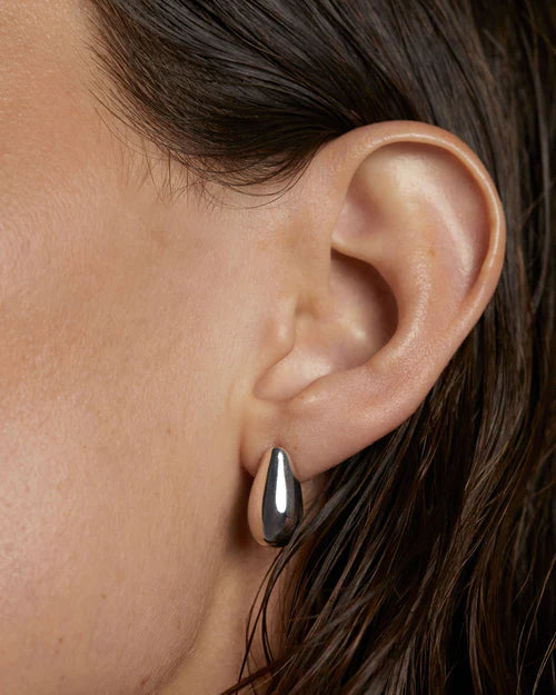 PdPaola Silver Sugar Earrings