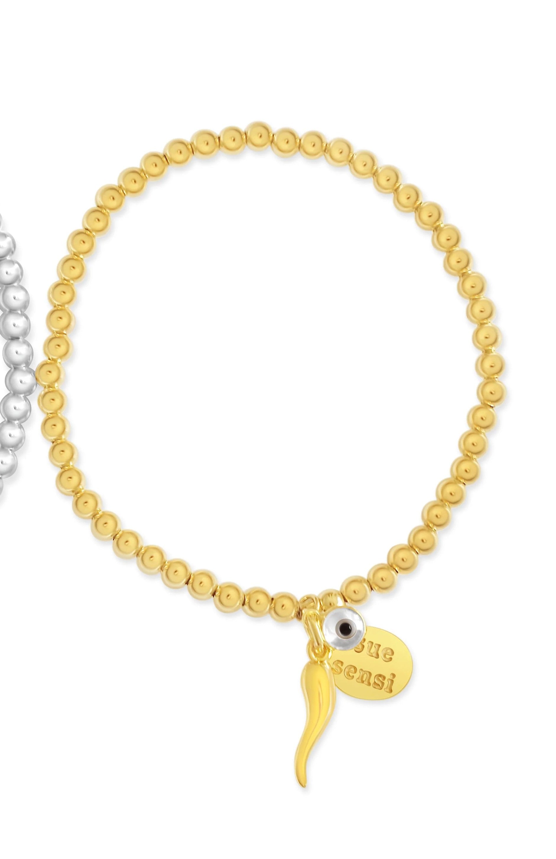 Sue Sensi Charming Chilli Bracelet 4mm Ball