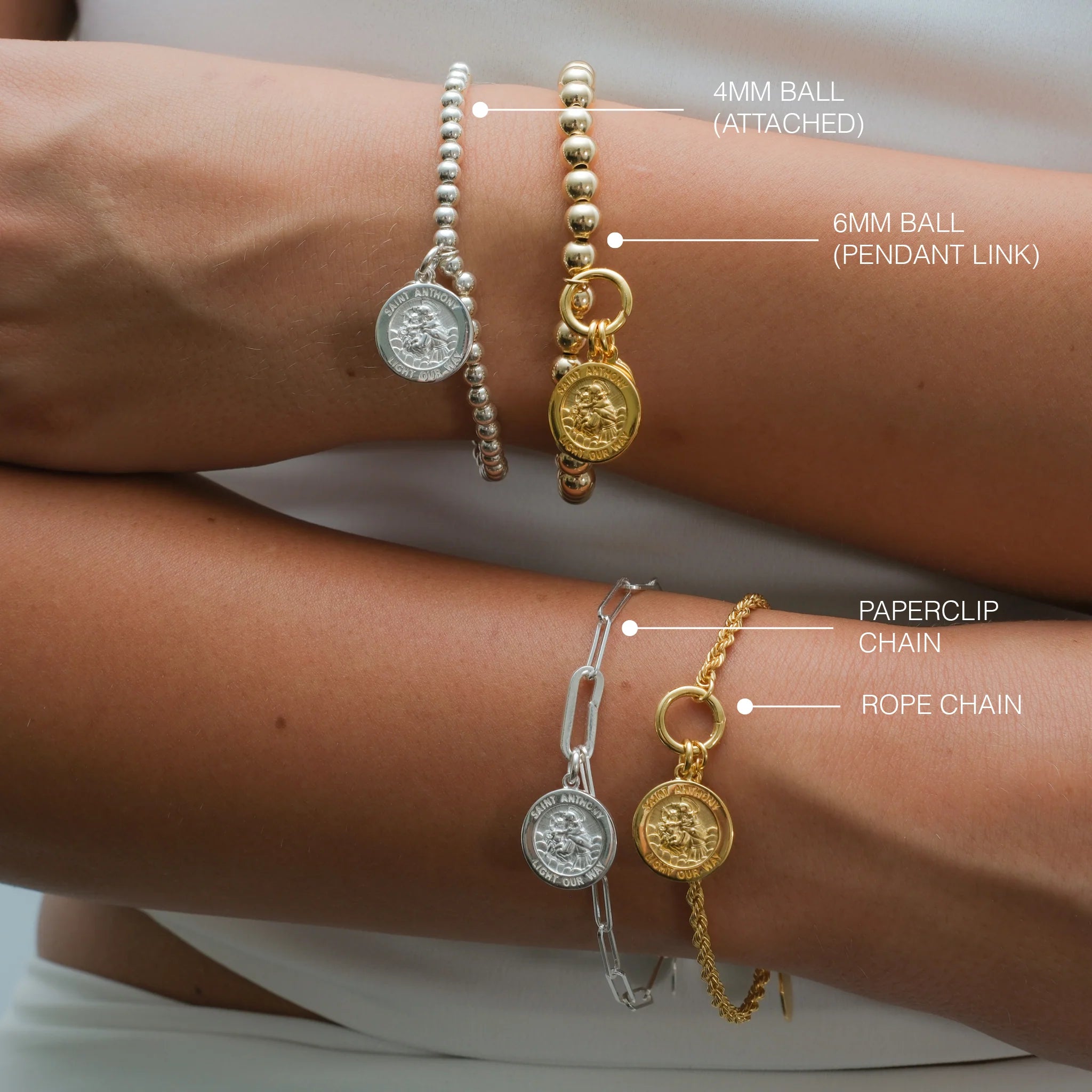 Sue Sensi St Anthony Bracelet