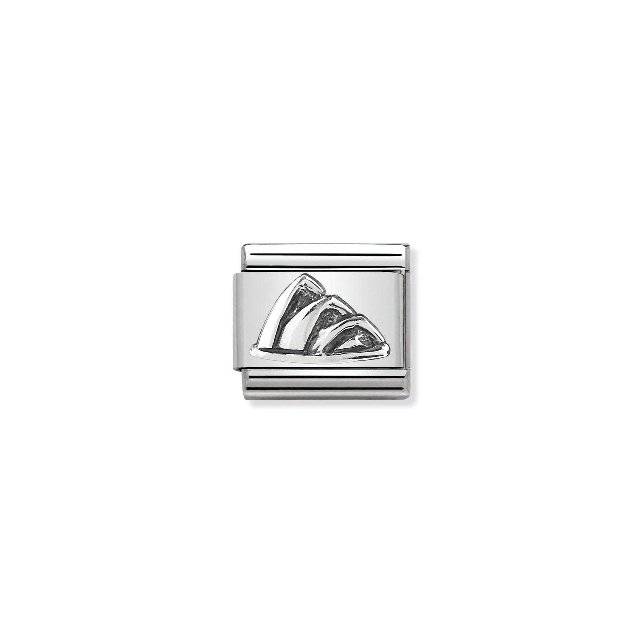 COMPOSABLE CLASSIC LINK 330105/24 OPERA HOUSE RELIEF IN 925 SILVER