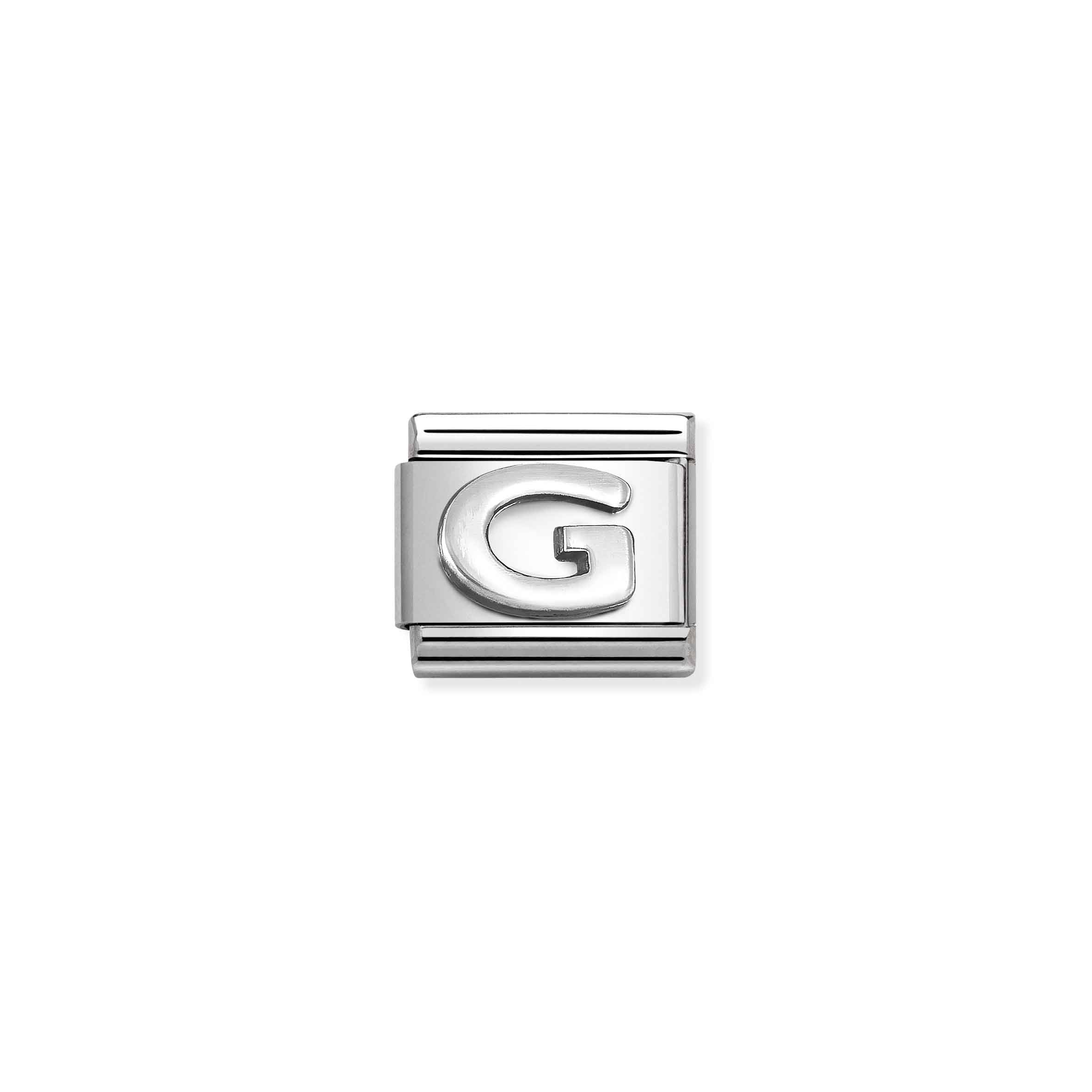 Composable Classic Link Initial G in Sterling Silver 330113/07