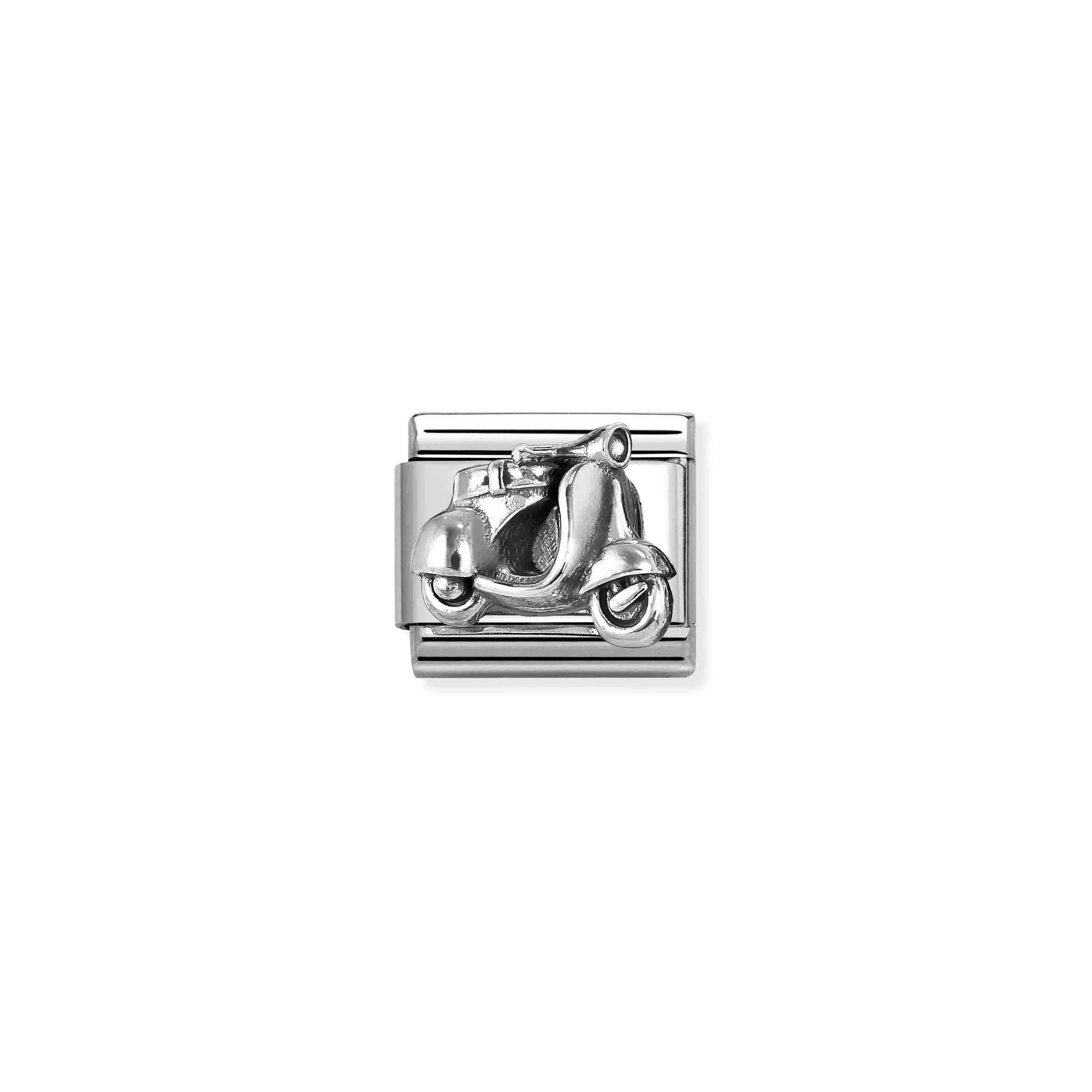 COMPOSABLE CLASSIC LINK 330114/03 SCOOTER RELIEF IN SILVER