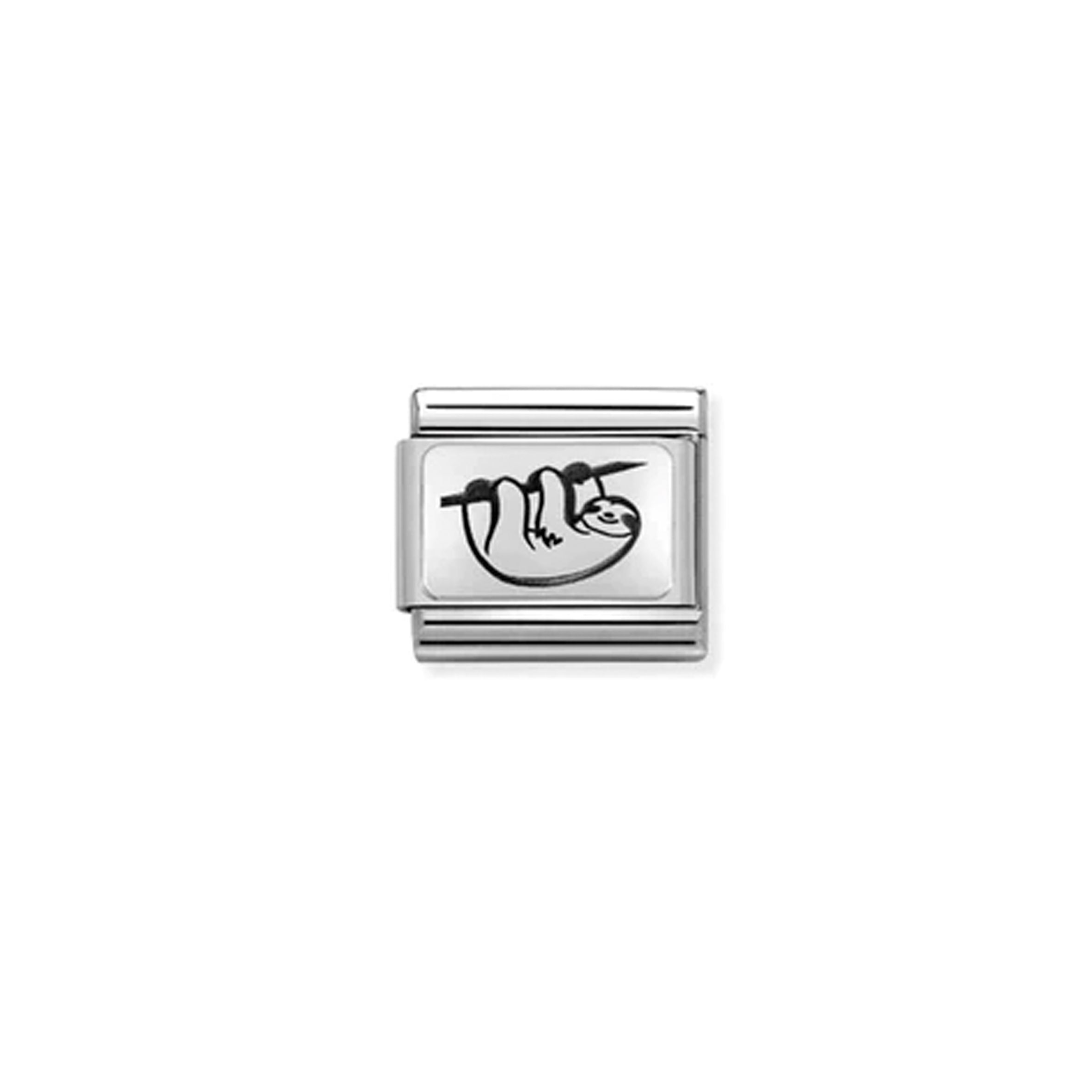 COMPOSABLE CLASSIC LINK 330111/34 SLOTH IN 925 SILVER