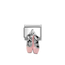 Nomination Composable Classic Link 925 Sterling Silver Ballet Shoes Pink