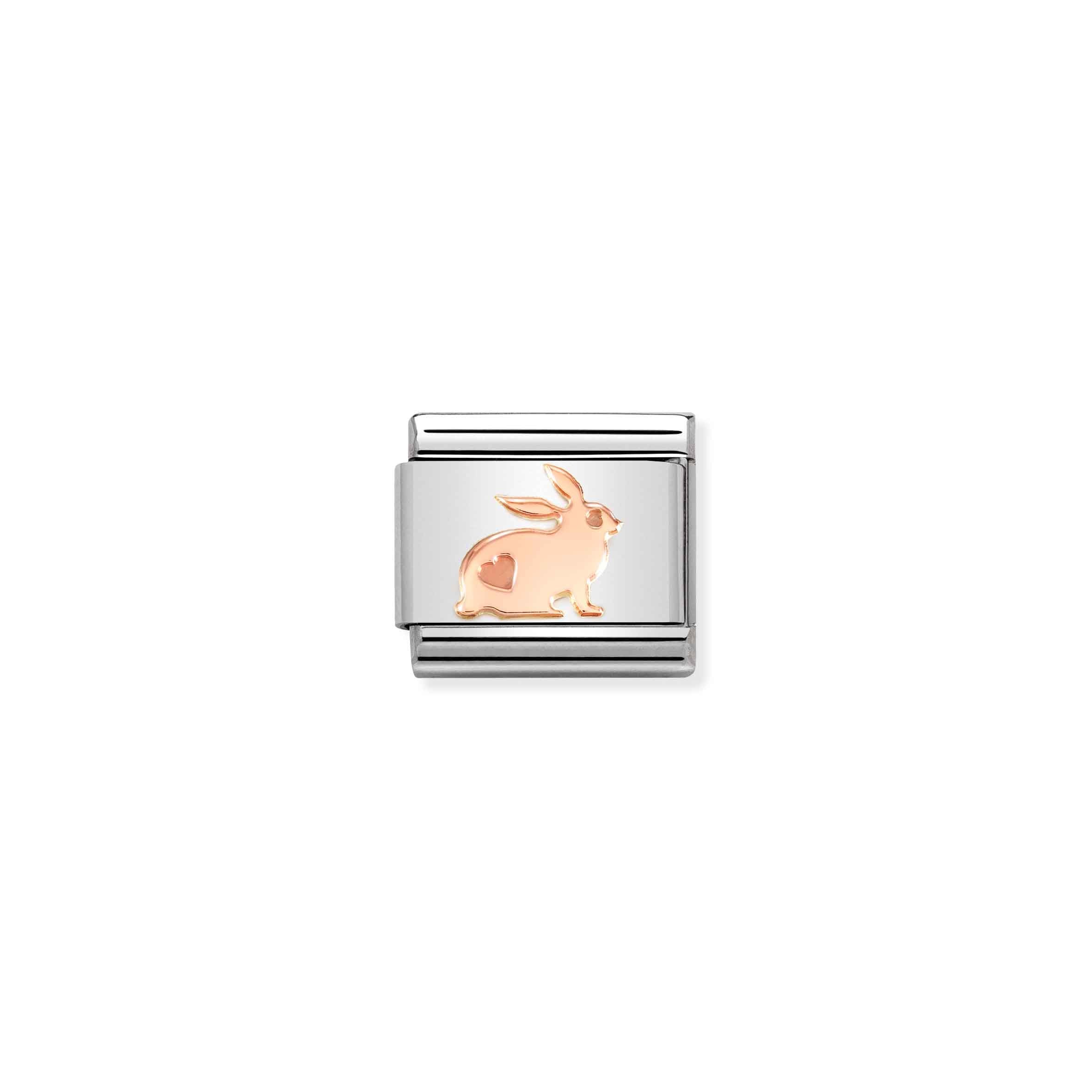 COMPOSABLE CLASSIC LINK 430104/50 RABBIT IN 9K ROSE GOLD