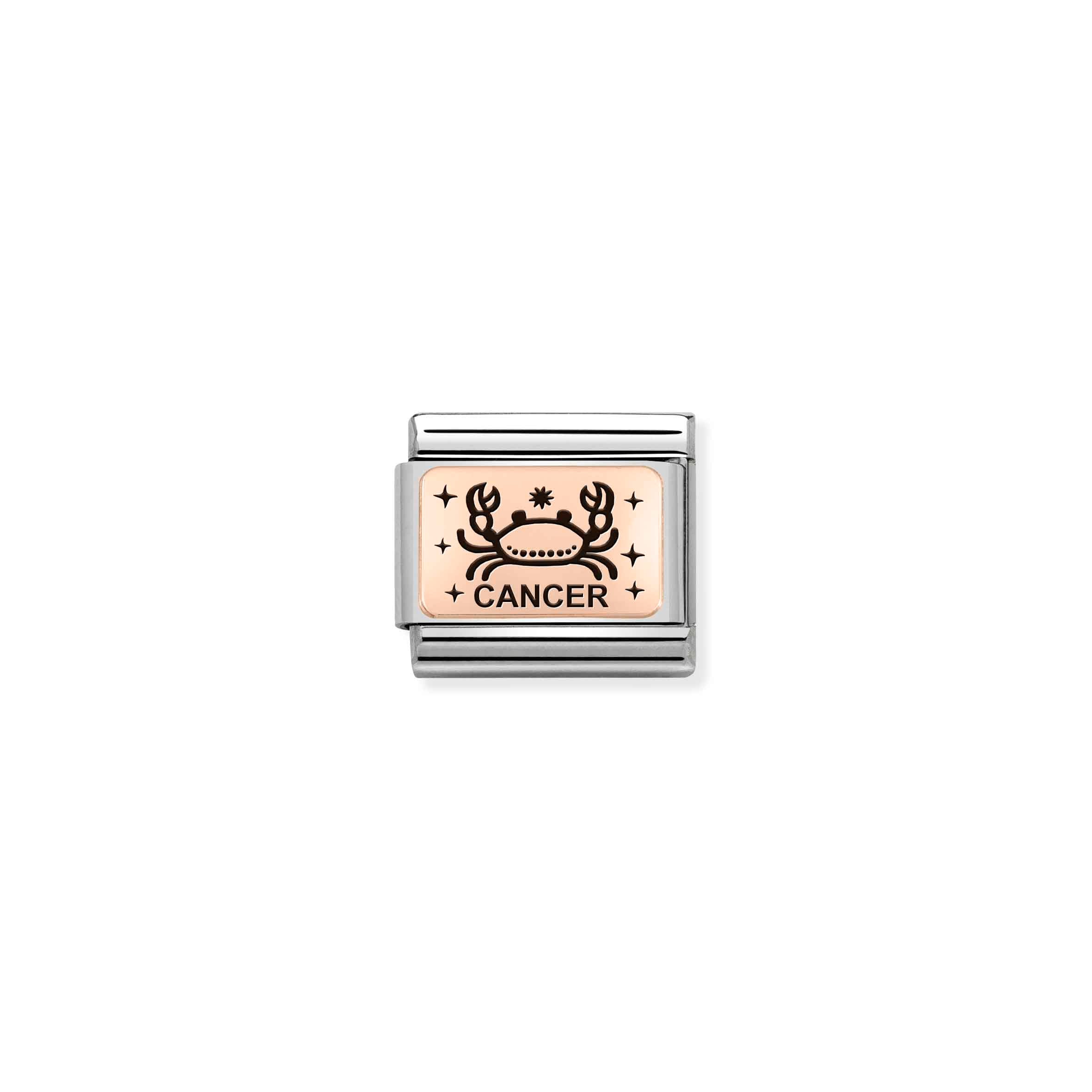 COMPOSABLE CLASSIC LINK 430112/04 CANCER IN 9K ROSE GOLD