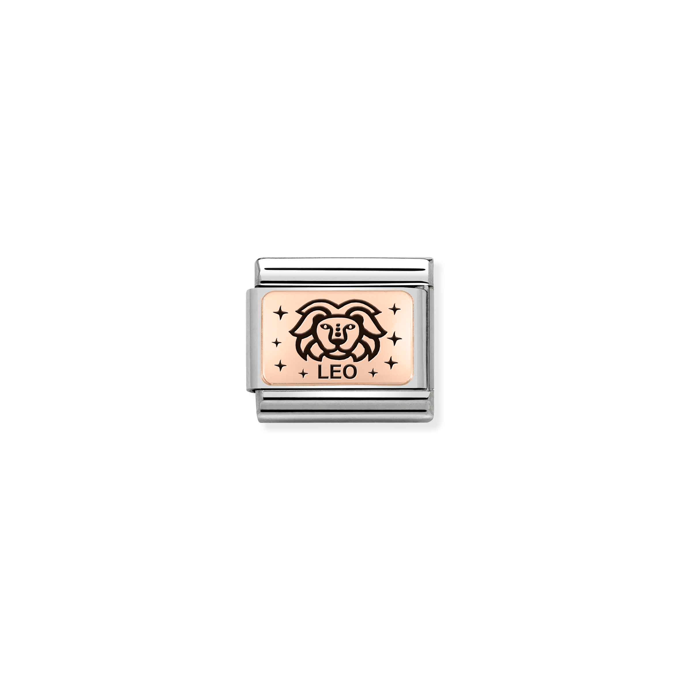 COMPOSABLE CLASSIC LINK 430112/05 LEO IN 9K ROSE GOLD