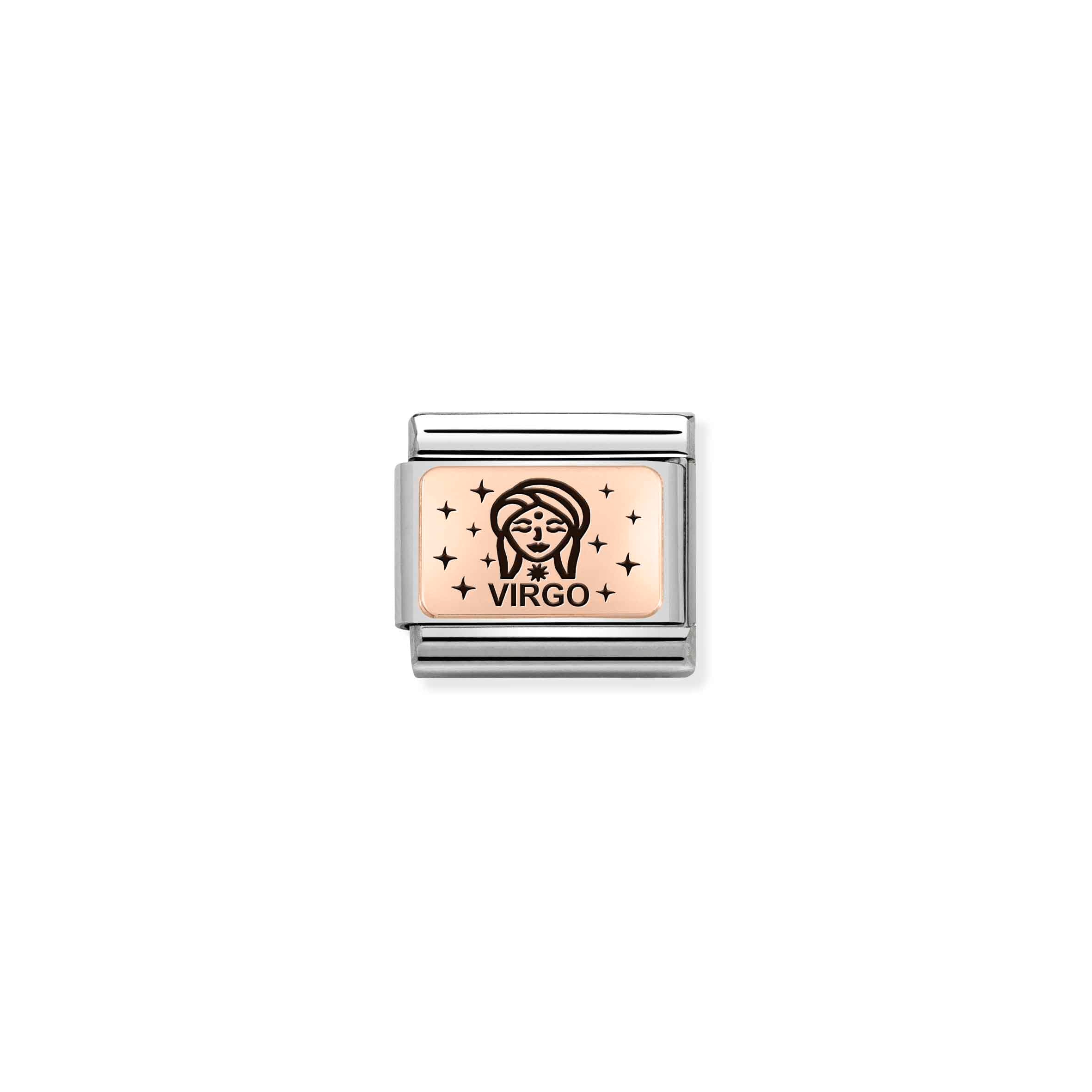 COMPOSABLE CLASSIC LINK 430112/06 VIRGO IN 9K ROSE GOLD