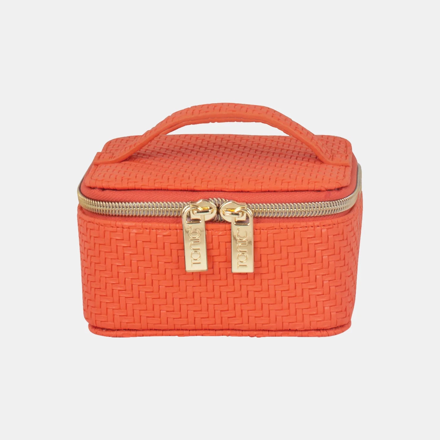 Tonic Jewellery Cube - Herringbone Tangerine