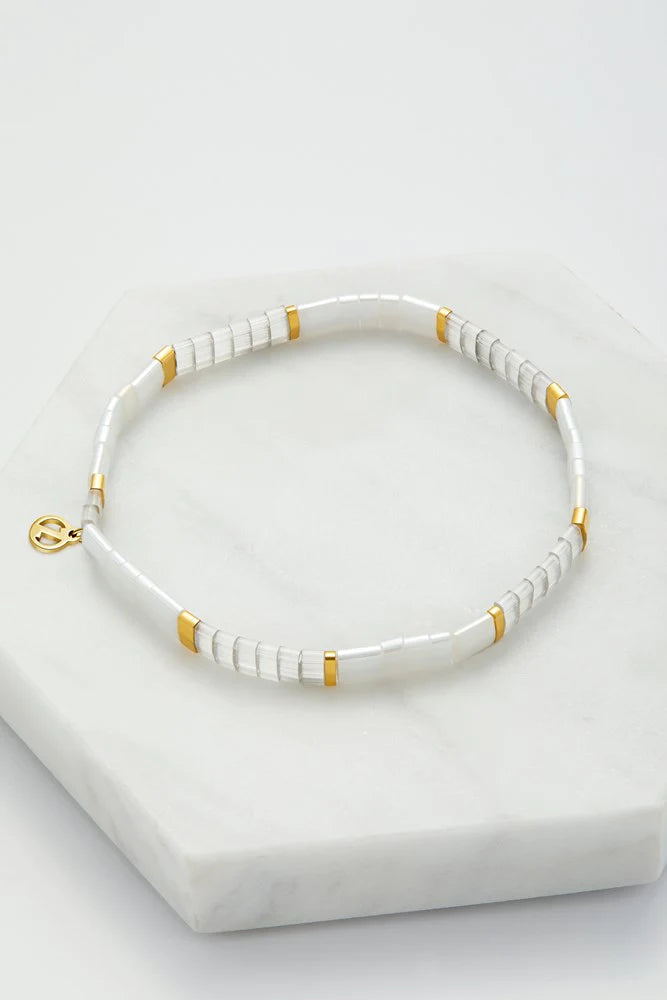 Zafino Tile Bracelet- Grey