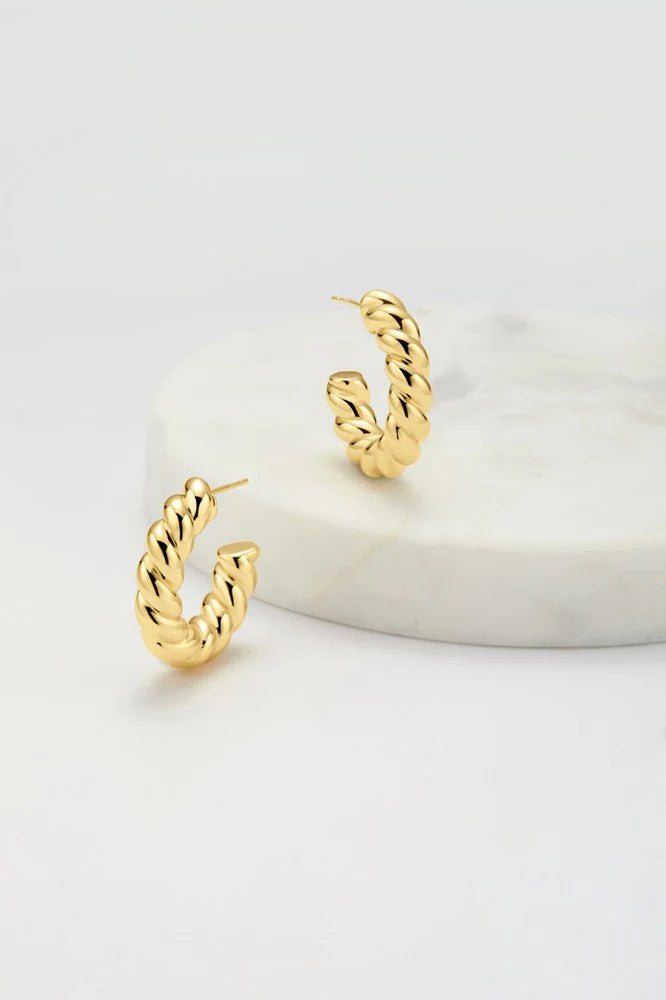 Zafino Nova Hoops- Gold